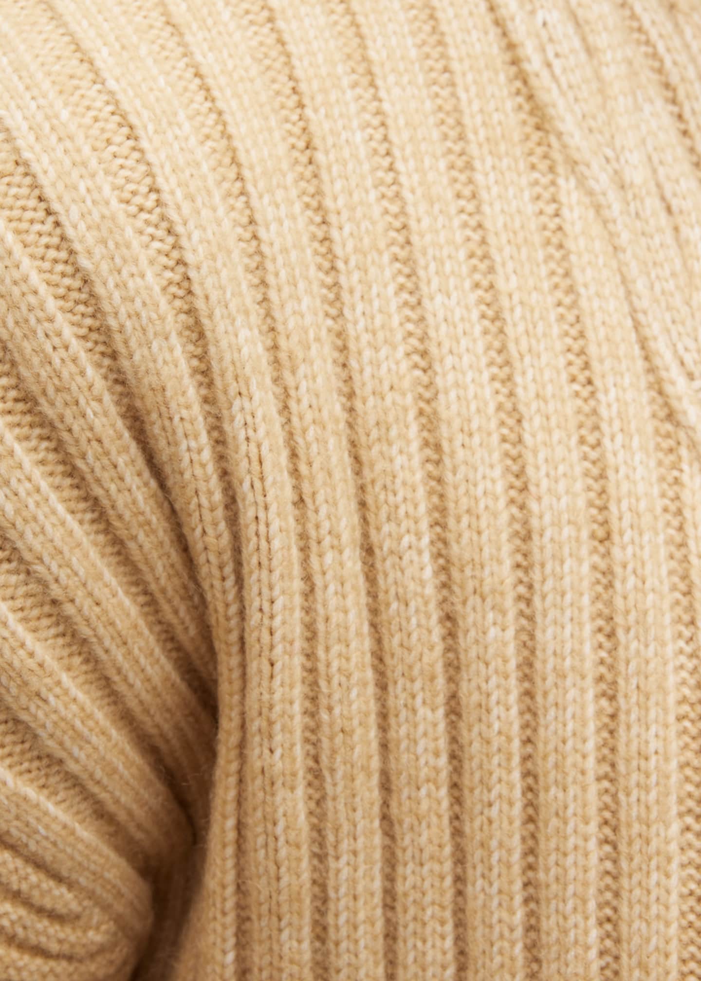 Toccin Ribbed OpenFront BraceletSleeve Topper Bergdorf Goodman