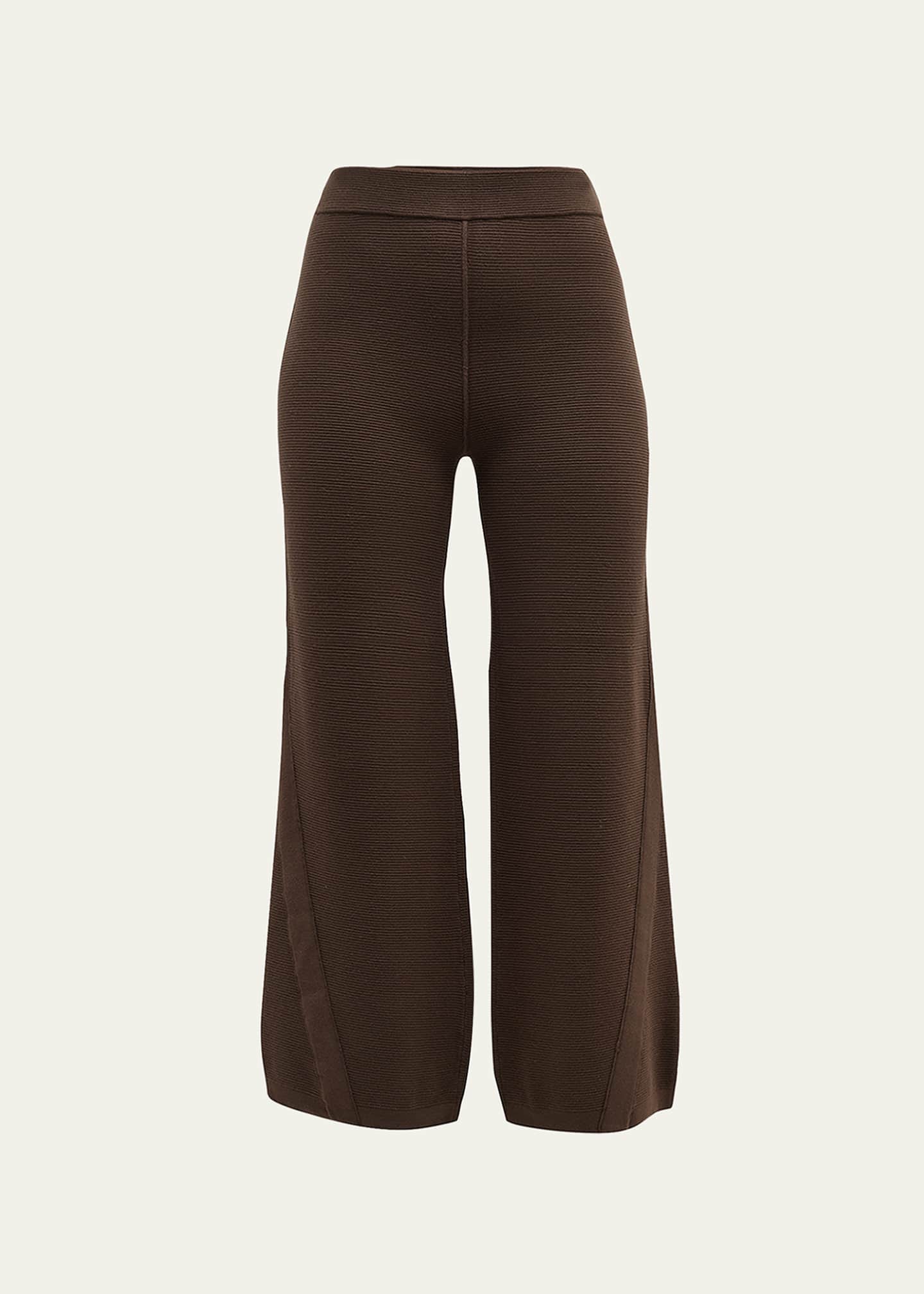 Toccin Cropped RibKnit Pants Bergdorf Goodman
