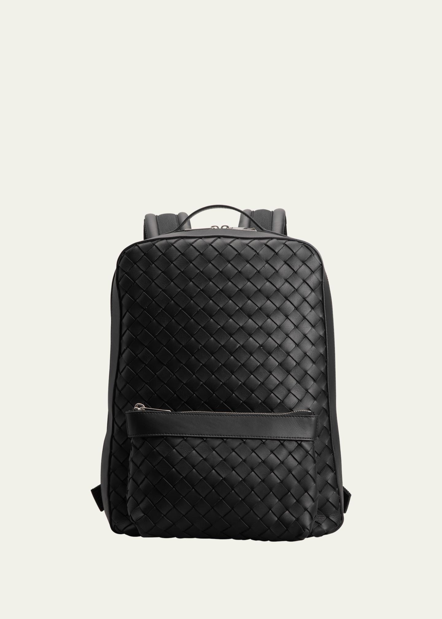 Bottega Veneta Men's Small Classic Intrecciato Leather Backpack ...