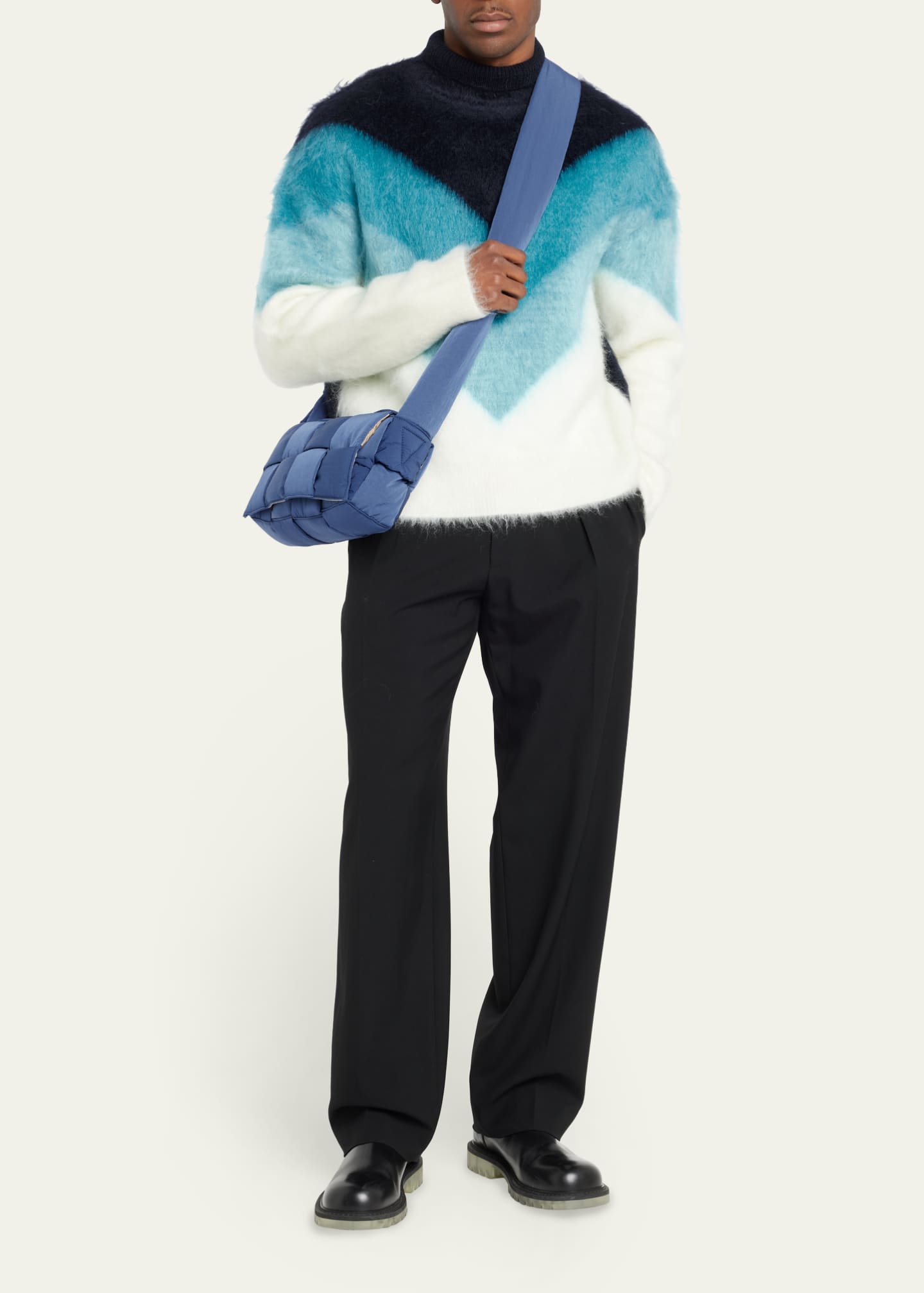 Bottega veneta nylon bag top