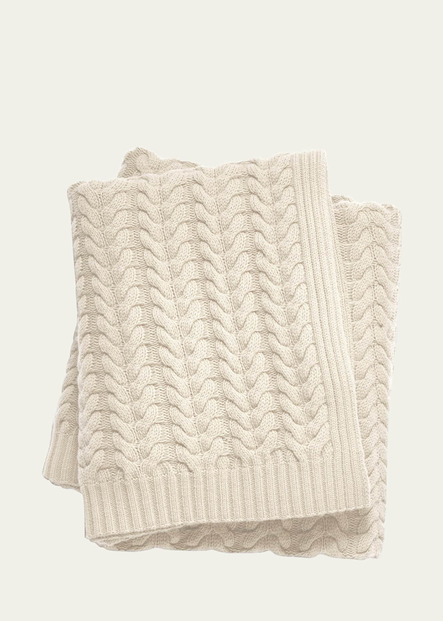 Braided blanket throw best sale