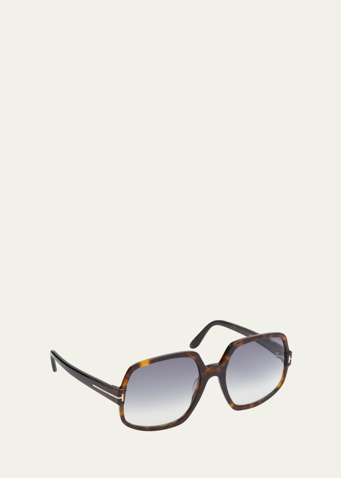 TOM FORD Delphine Tortoiseshell Acetate Butterfly Sunglasses - Bergdorf Goodman