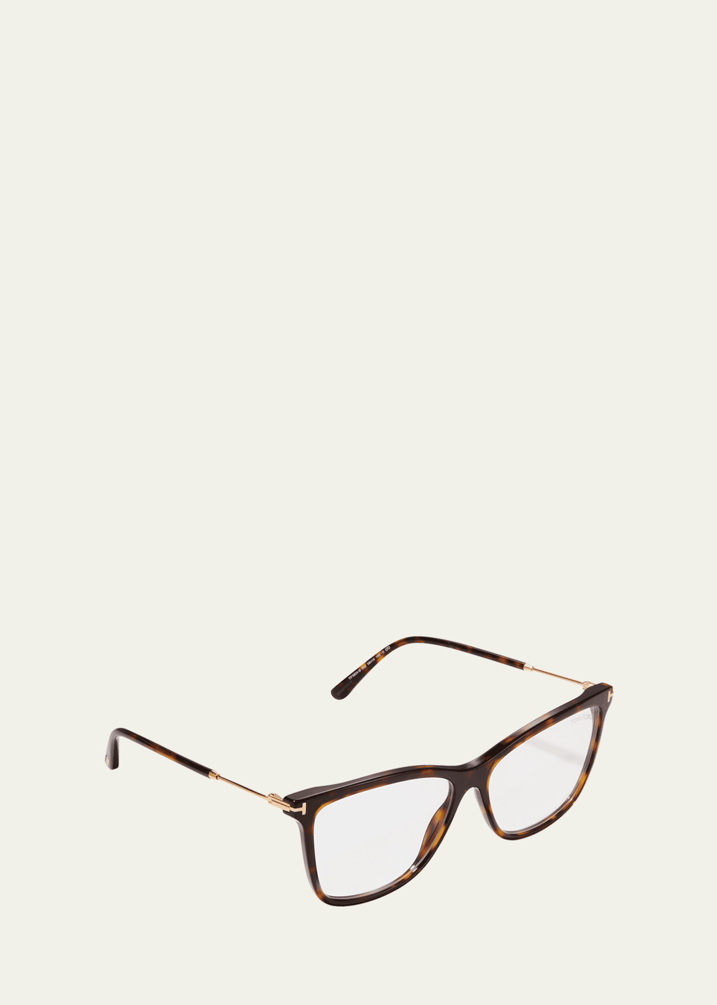 TOM FORD Square Metal and Acetate Optical Glasses Bergdorf Goodman