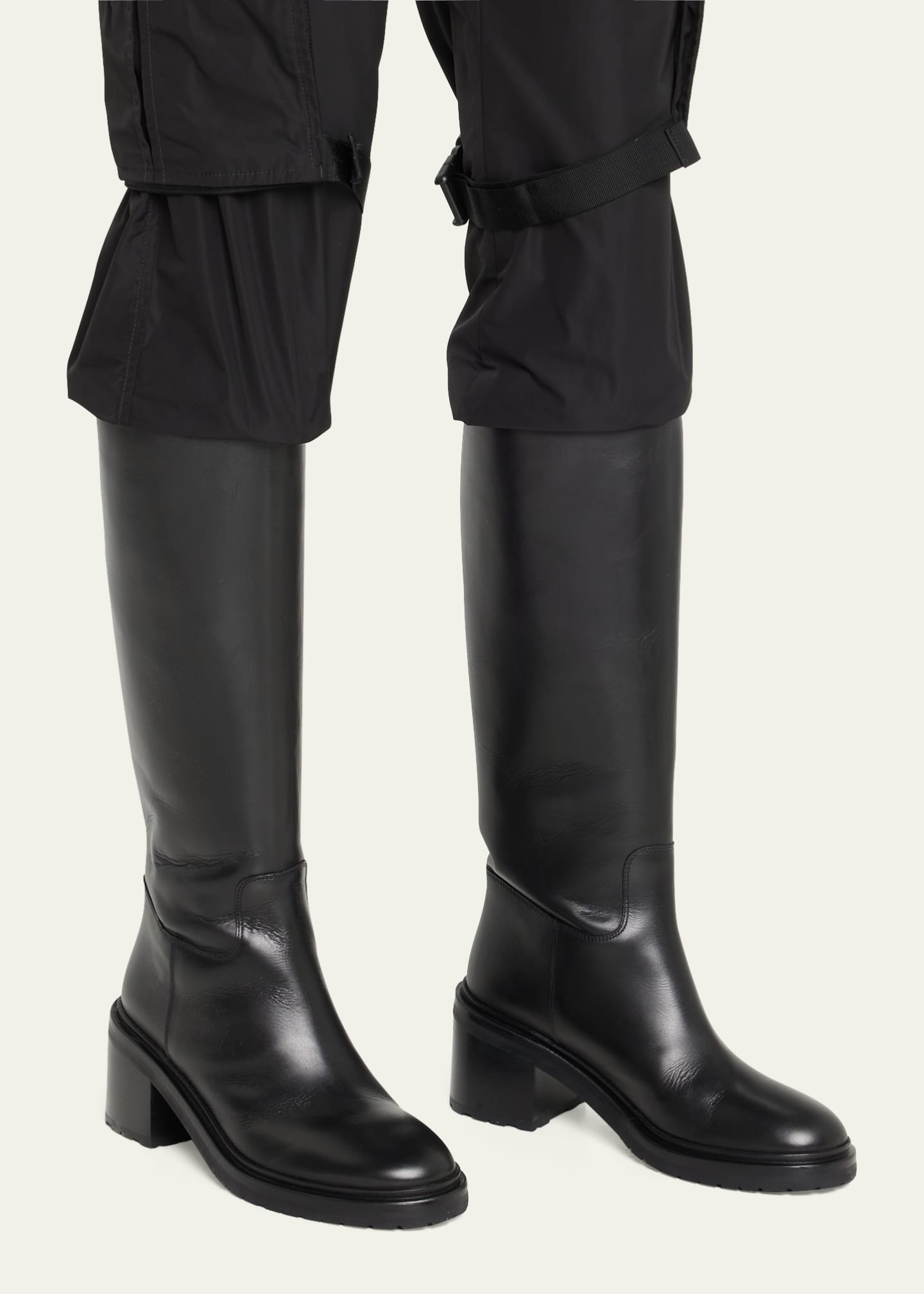 LEGRES Calfskin Tall Riding Boots Bergdorf Goodman