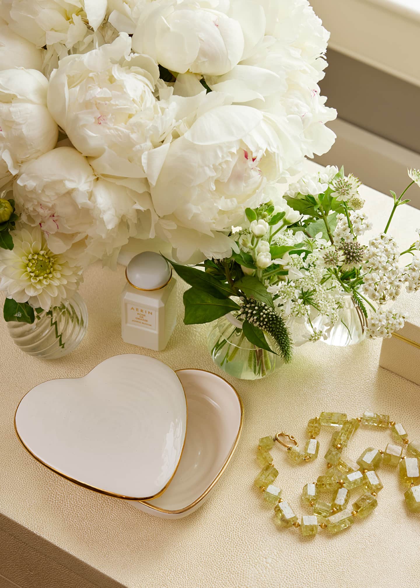 AERIN Cream Heart Box Image 4 of 4