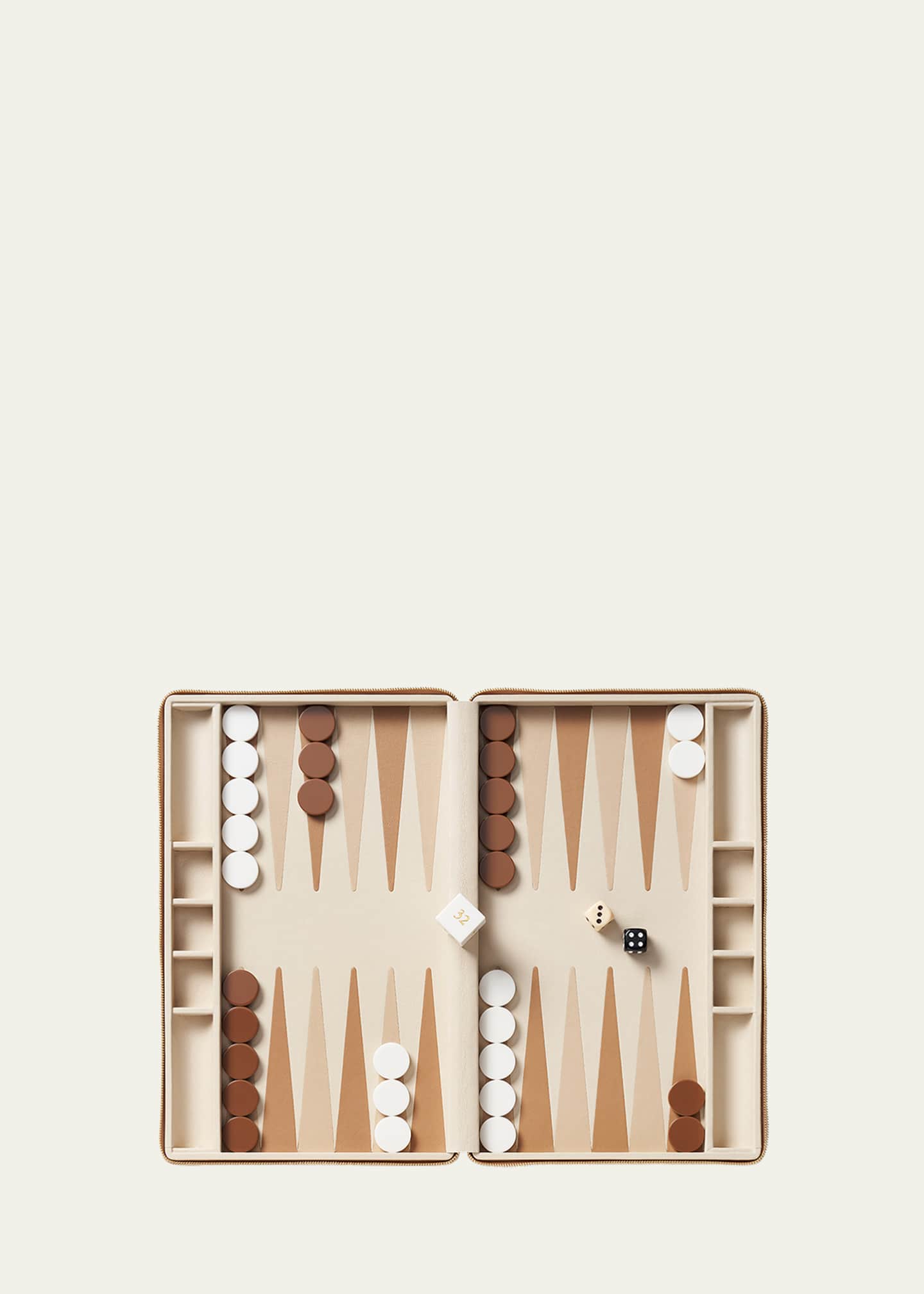 AERIN Enzo Travel Backgammon Set Image 3 of 3
