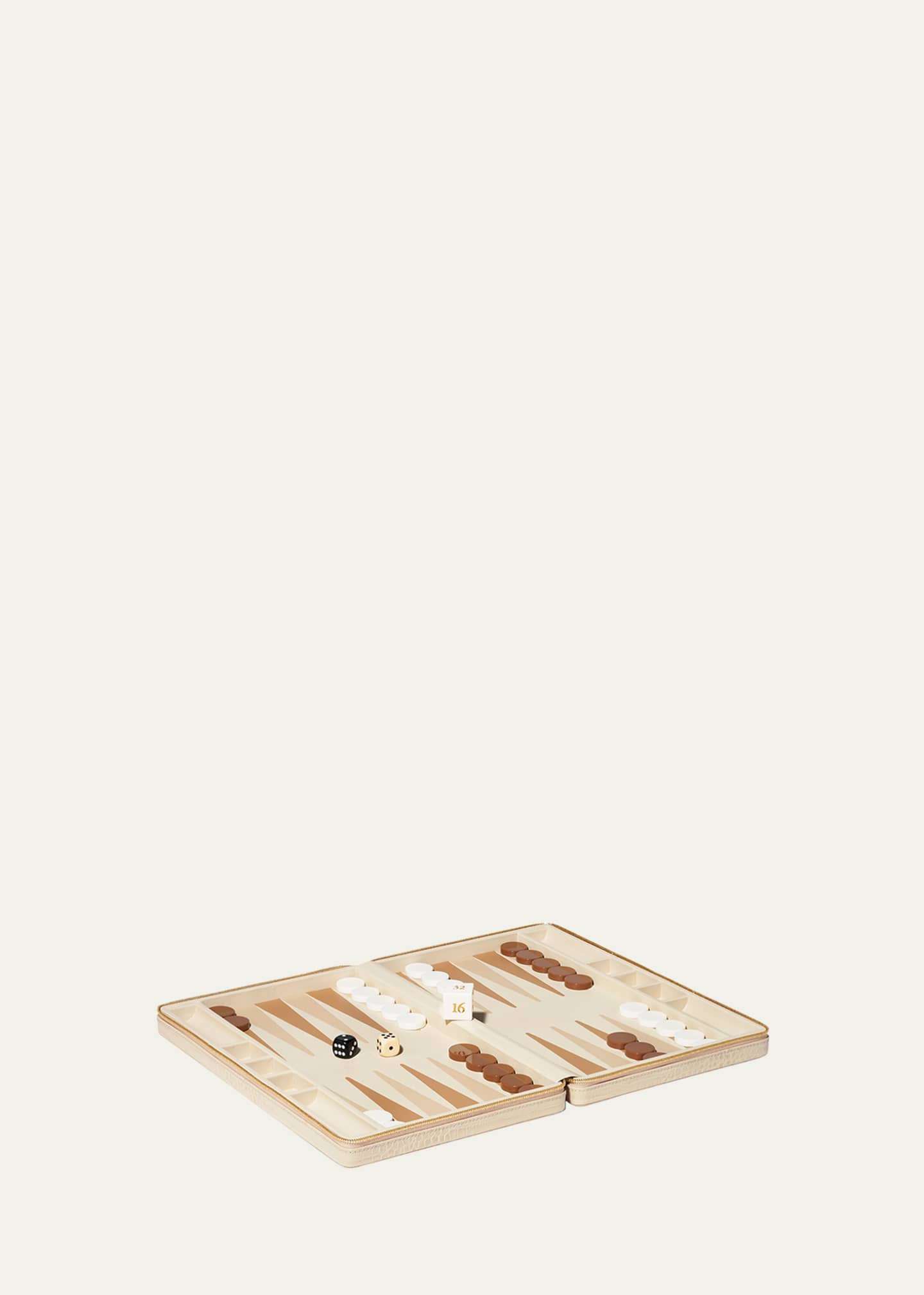 AERIN Enzo Travel Backgammon Set Image 1 of 3