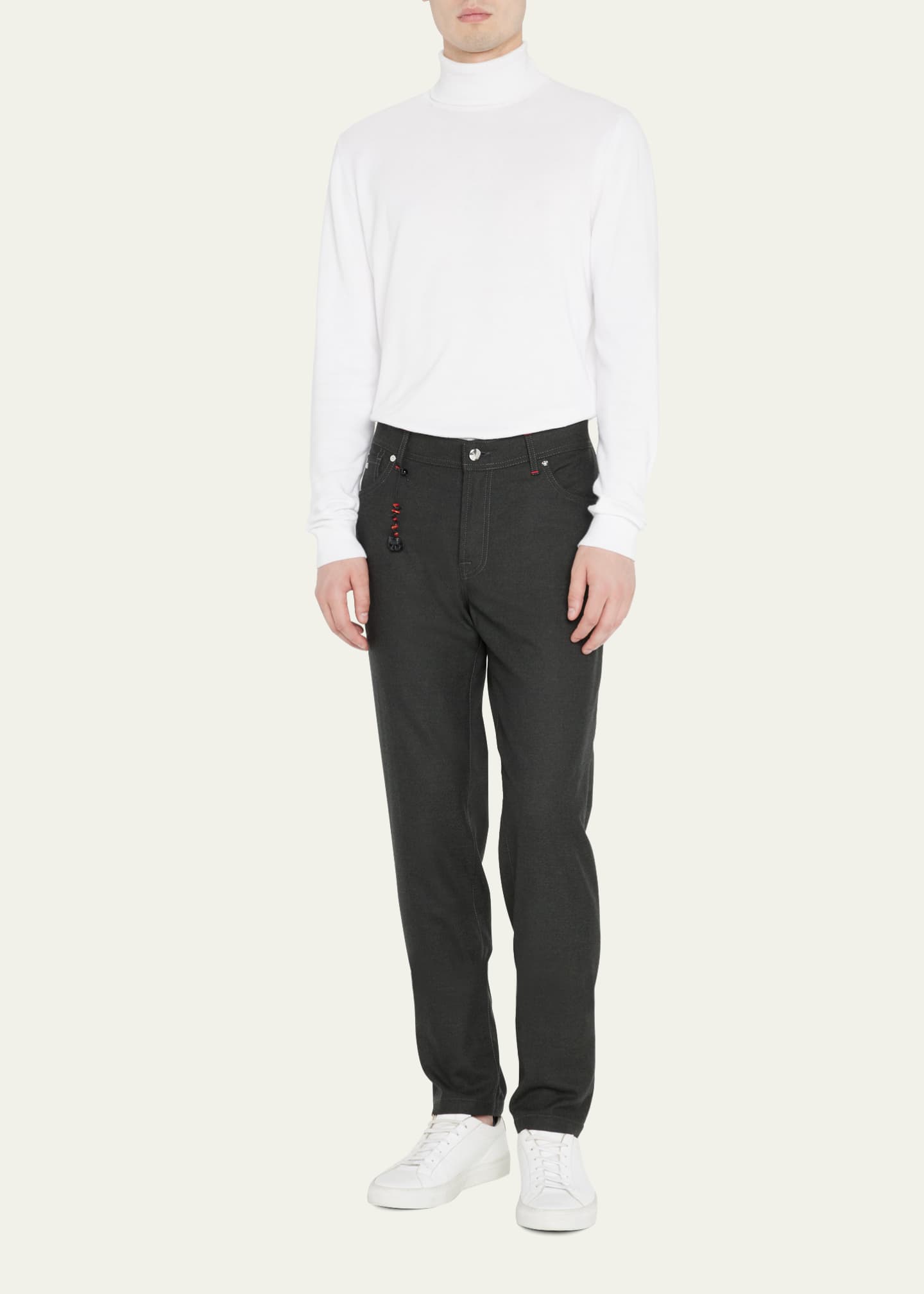cashmere stretch pants