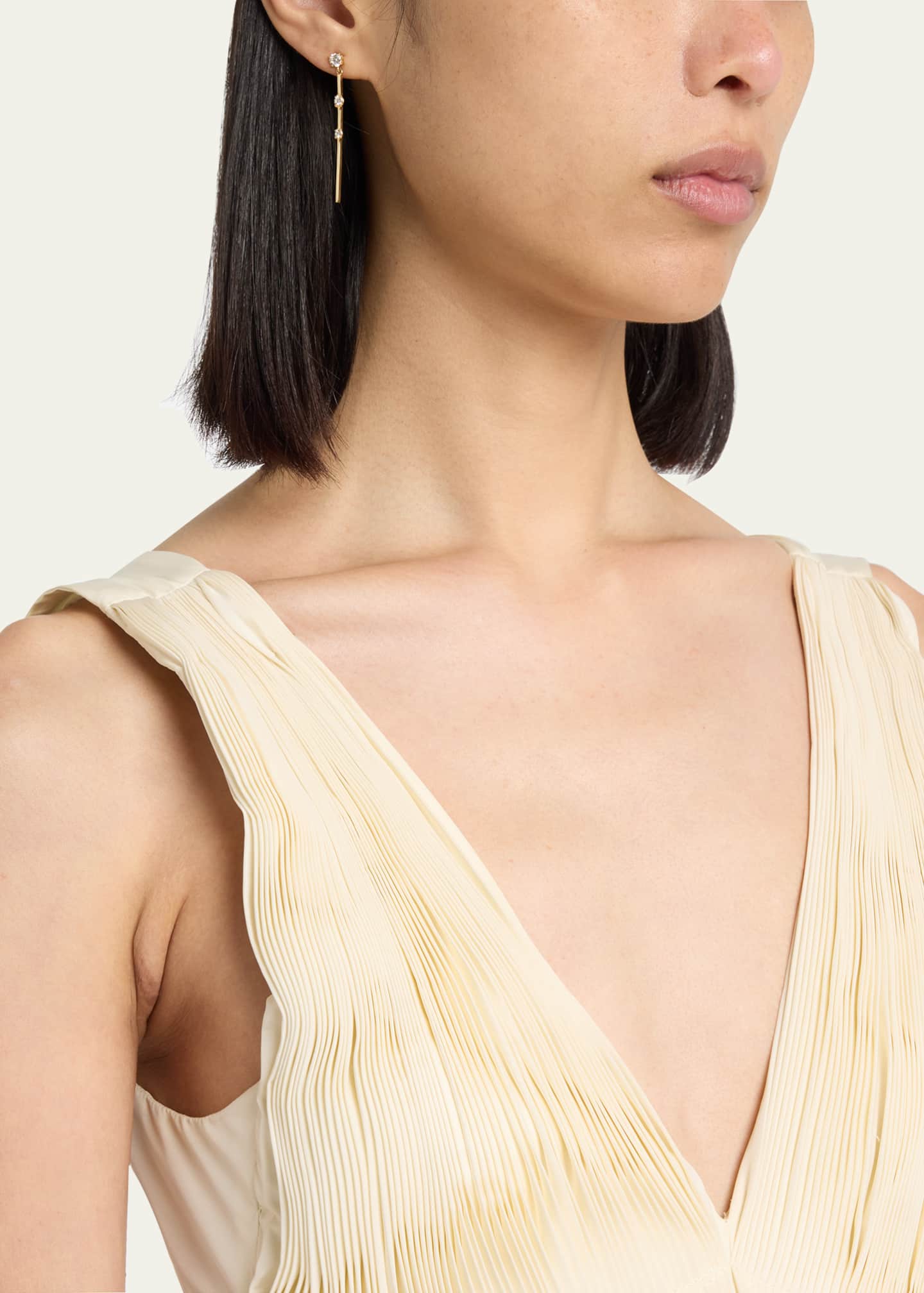 LANA Solo Linear Dangle Bar Earrings With Diamonds Bergdorf Goodman