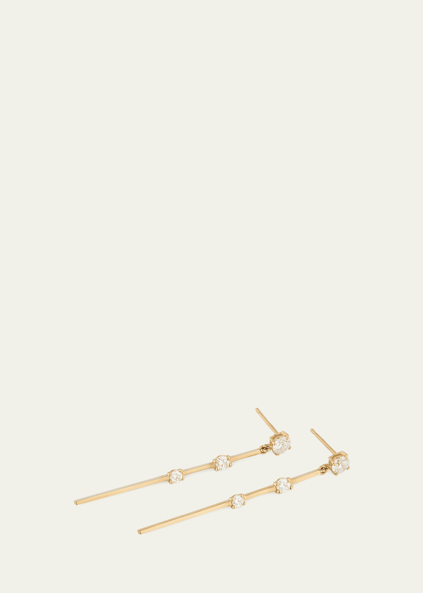 LANA Solo Linear Dangle Bar Earrings With Diamonds Bergdorf Goodman