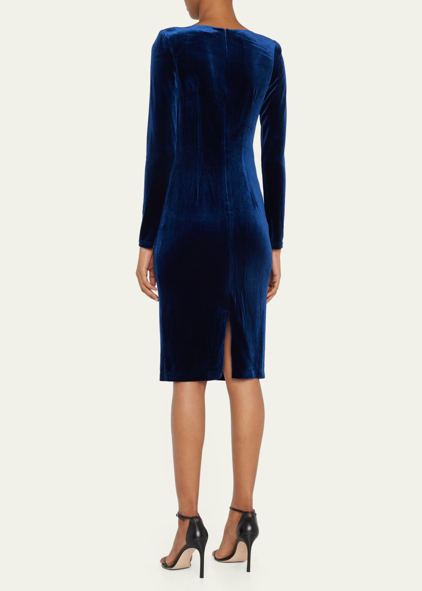 boohoo blue velvet dress Kate Velvet Shirt Dress-Sapphire Blue