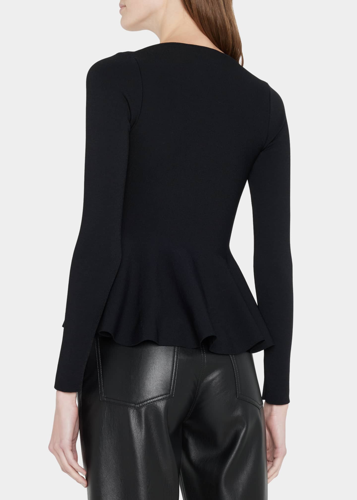 peplum plus size tops