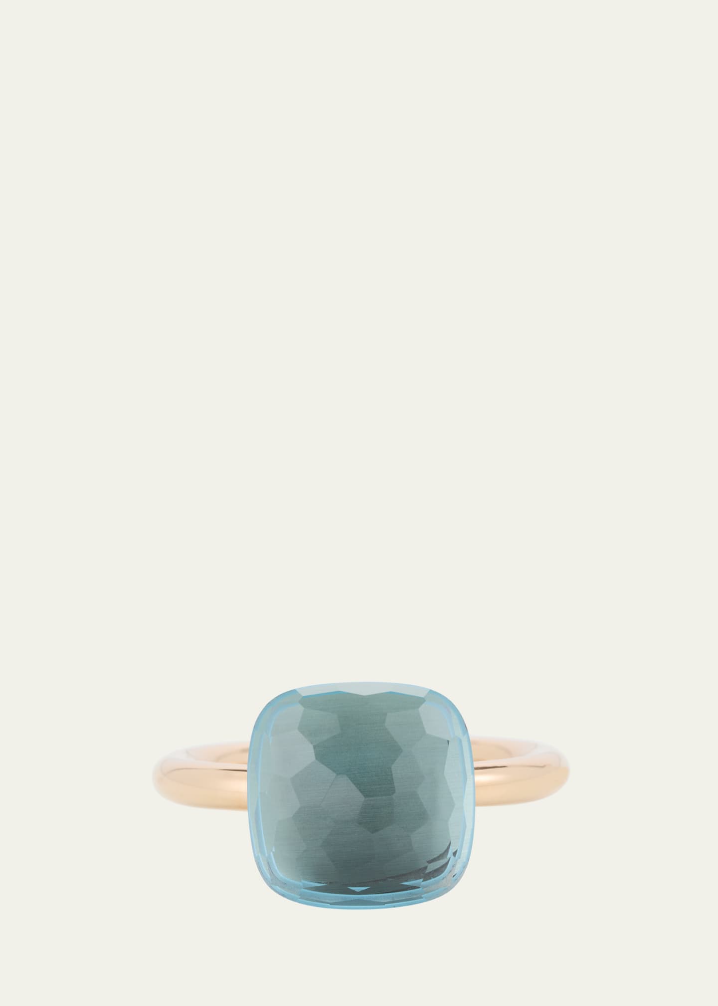 Pomellato Nudo Solitaire Ring with Sky Blue Topaz Image 1 of 4