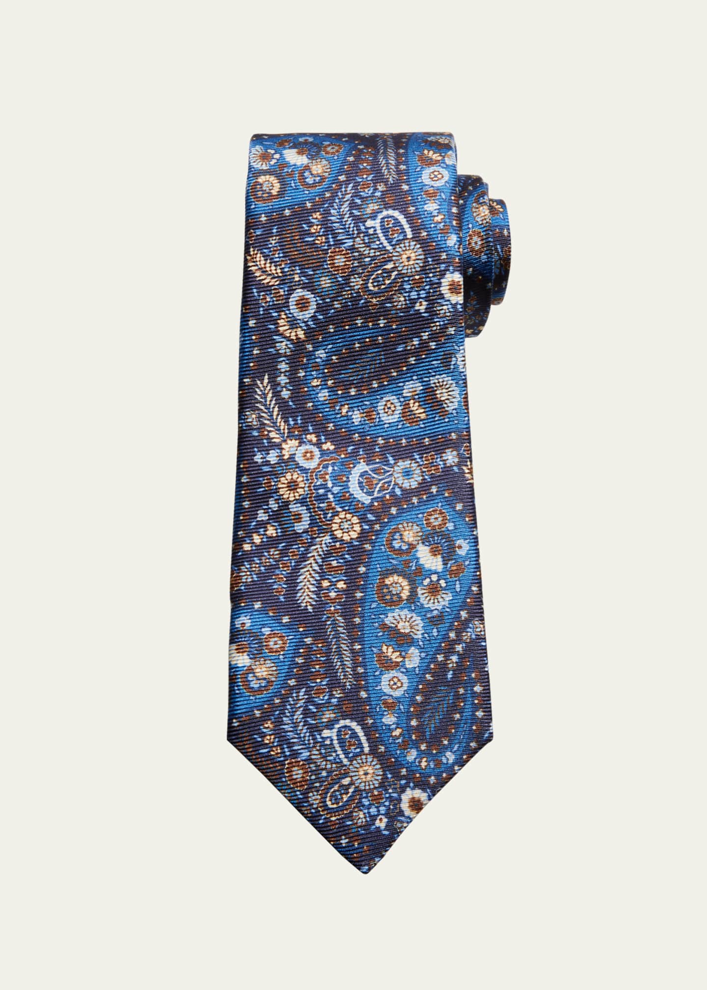 KITSON silk floral tie