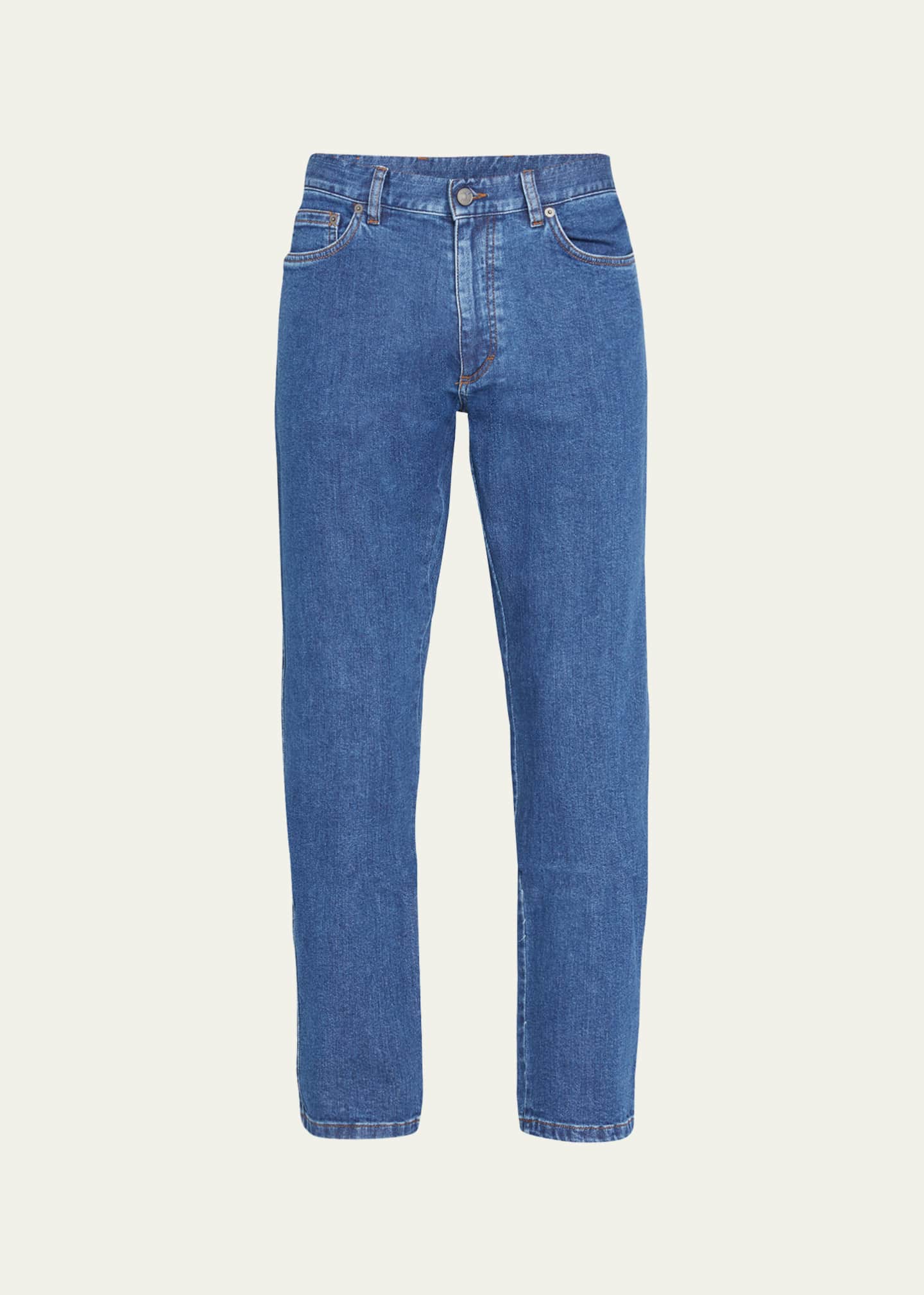 ZEGNA Men's Stonewash Denim 5-Pocket Jeans - Bergdorf Goodman