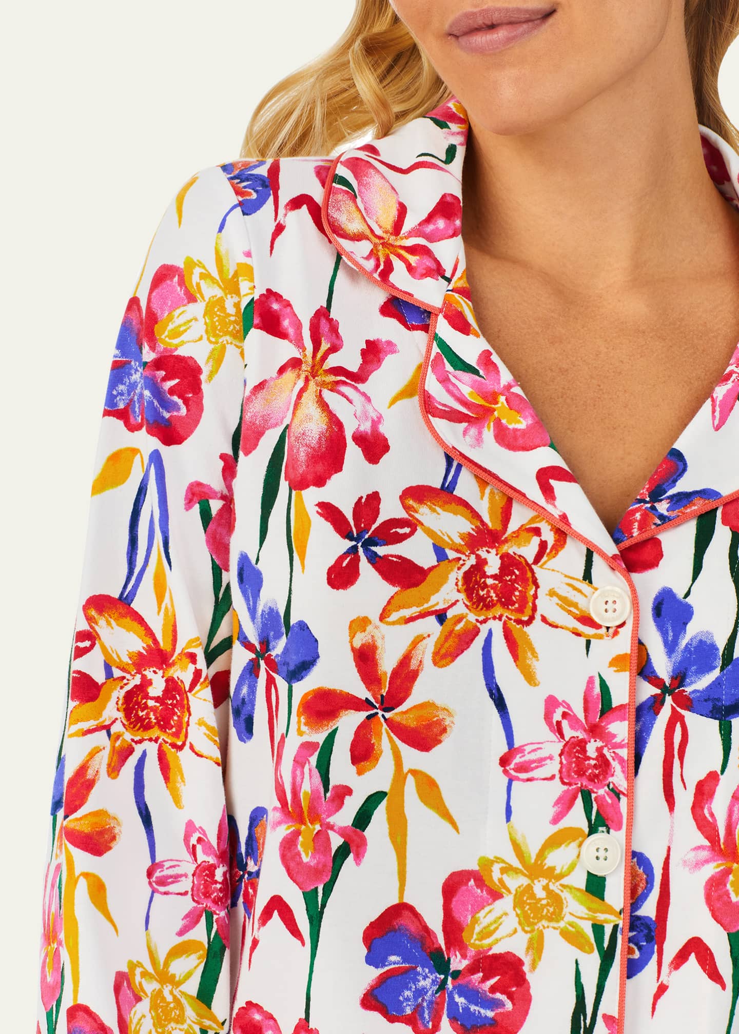 BedHead Pajamas Long FloralPrint Pajama Set Bergdorf Goodman