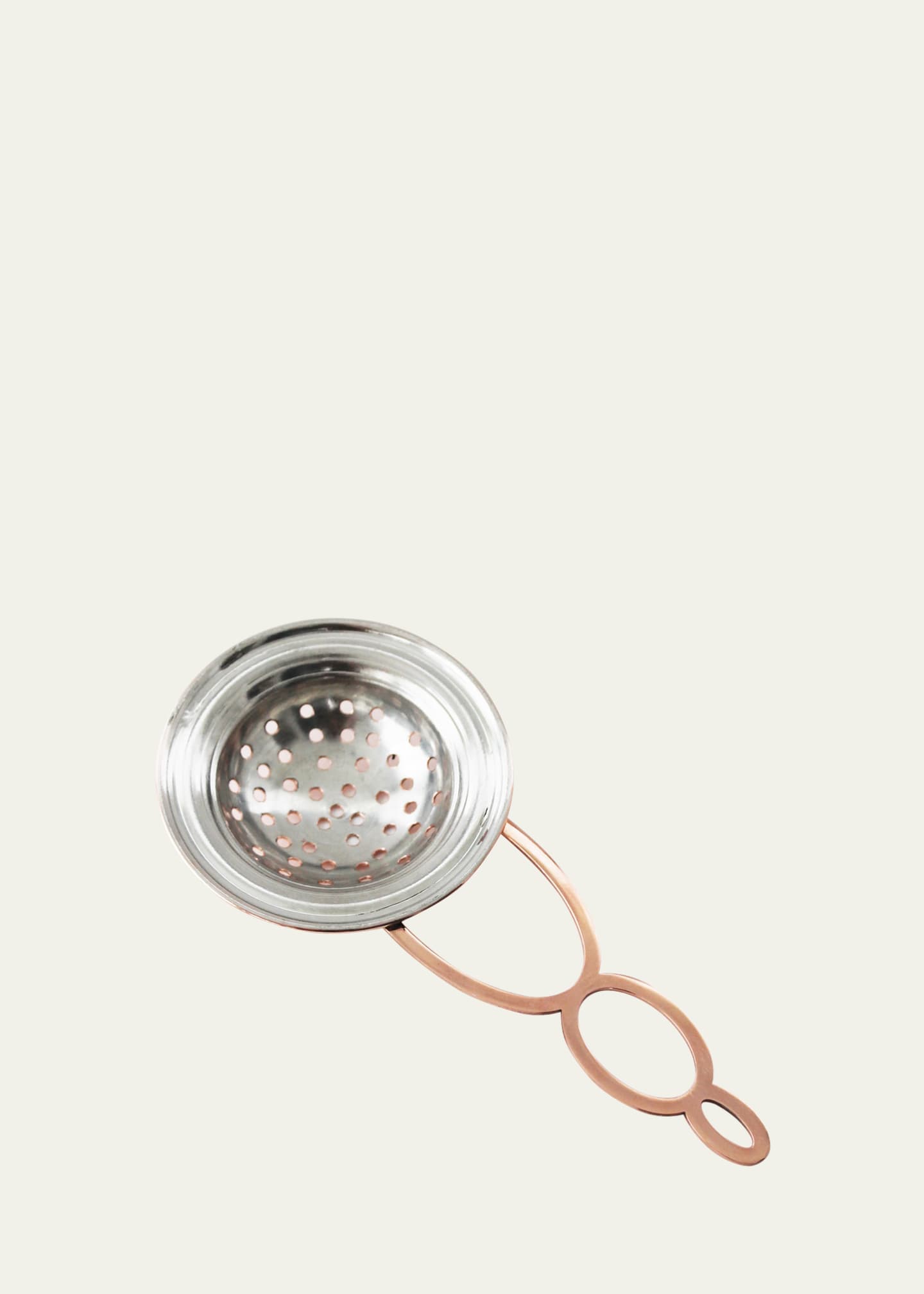 Coppermill Kitchen VintageInspired Copper Tea Strainer Bergdorf Goodman