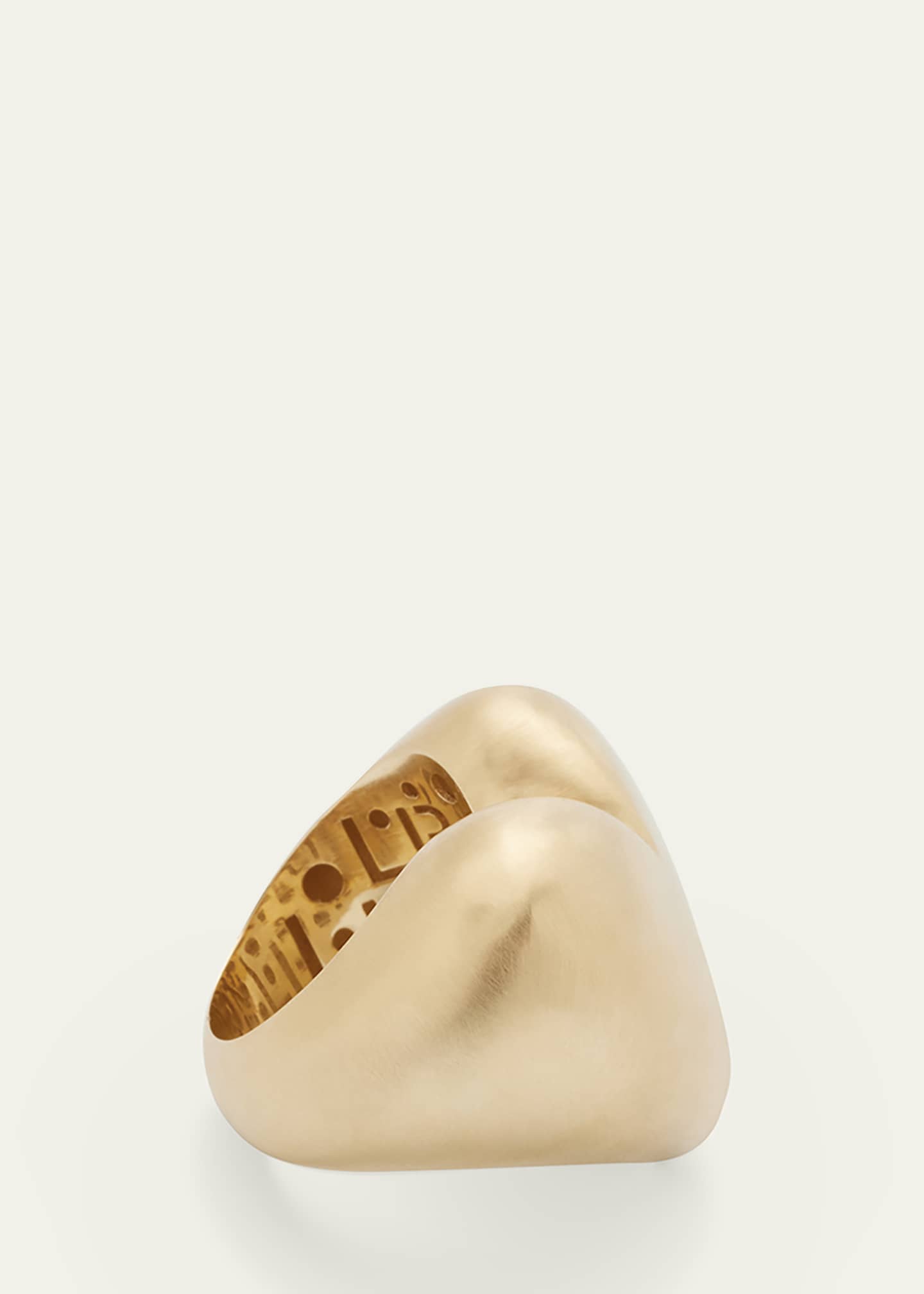 14K Gold Heart Ring - Thumbnail 3