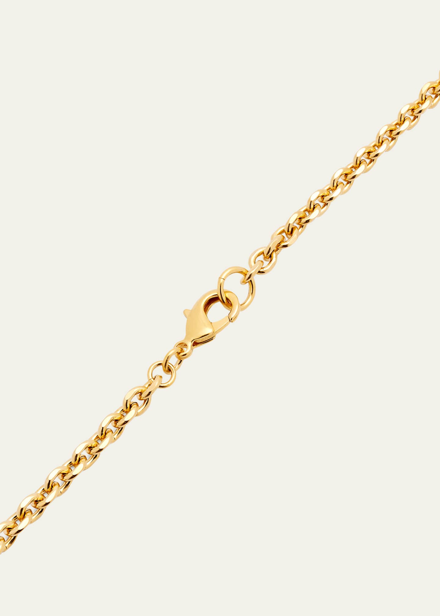 Ben-Amun Long Gold Pearly Necklace with Coin Pendant Image 4 of 5
