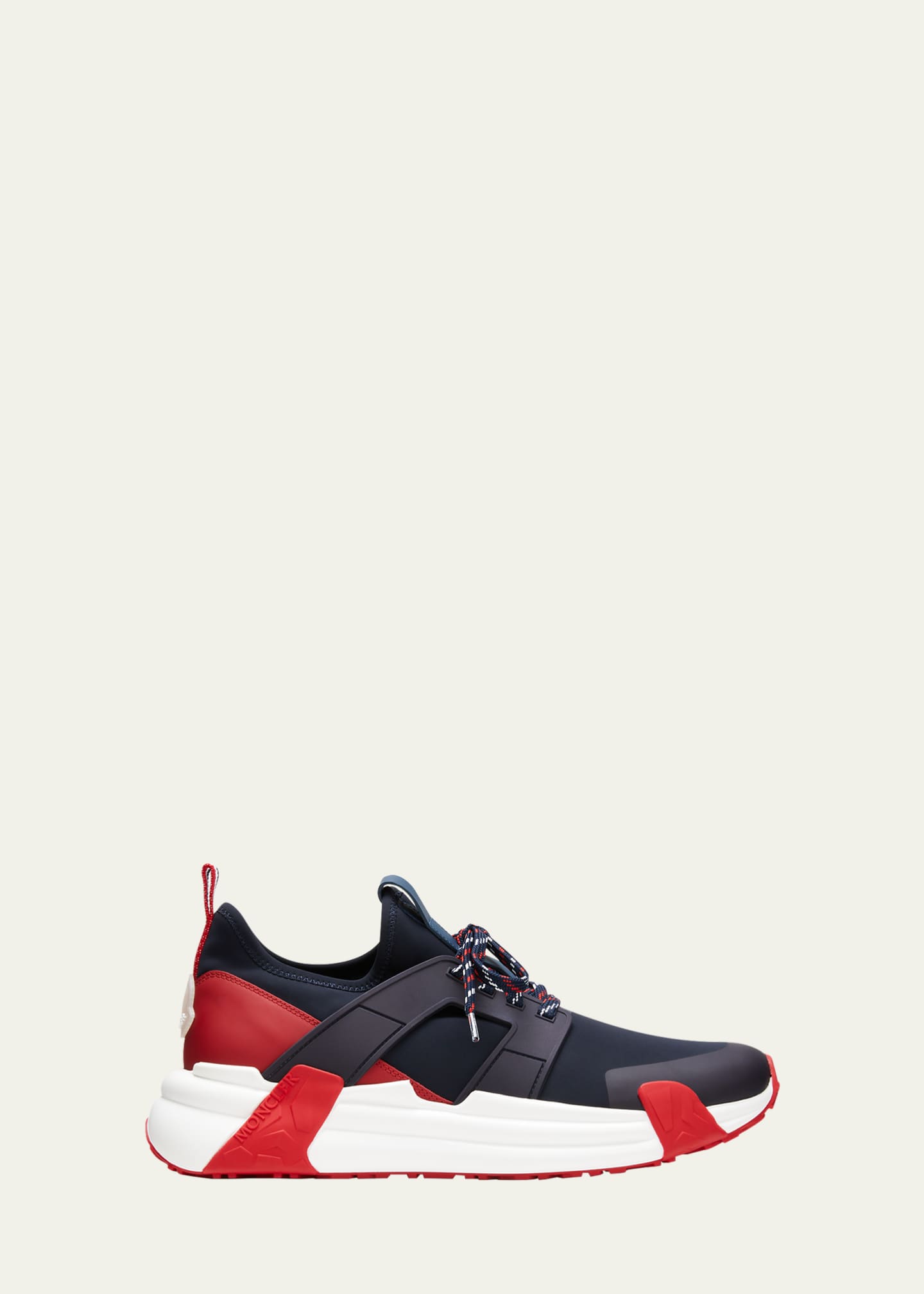 Moncler Men's Lunarove Nylon Low-Top Sneakers - Bergdorf Goodman