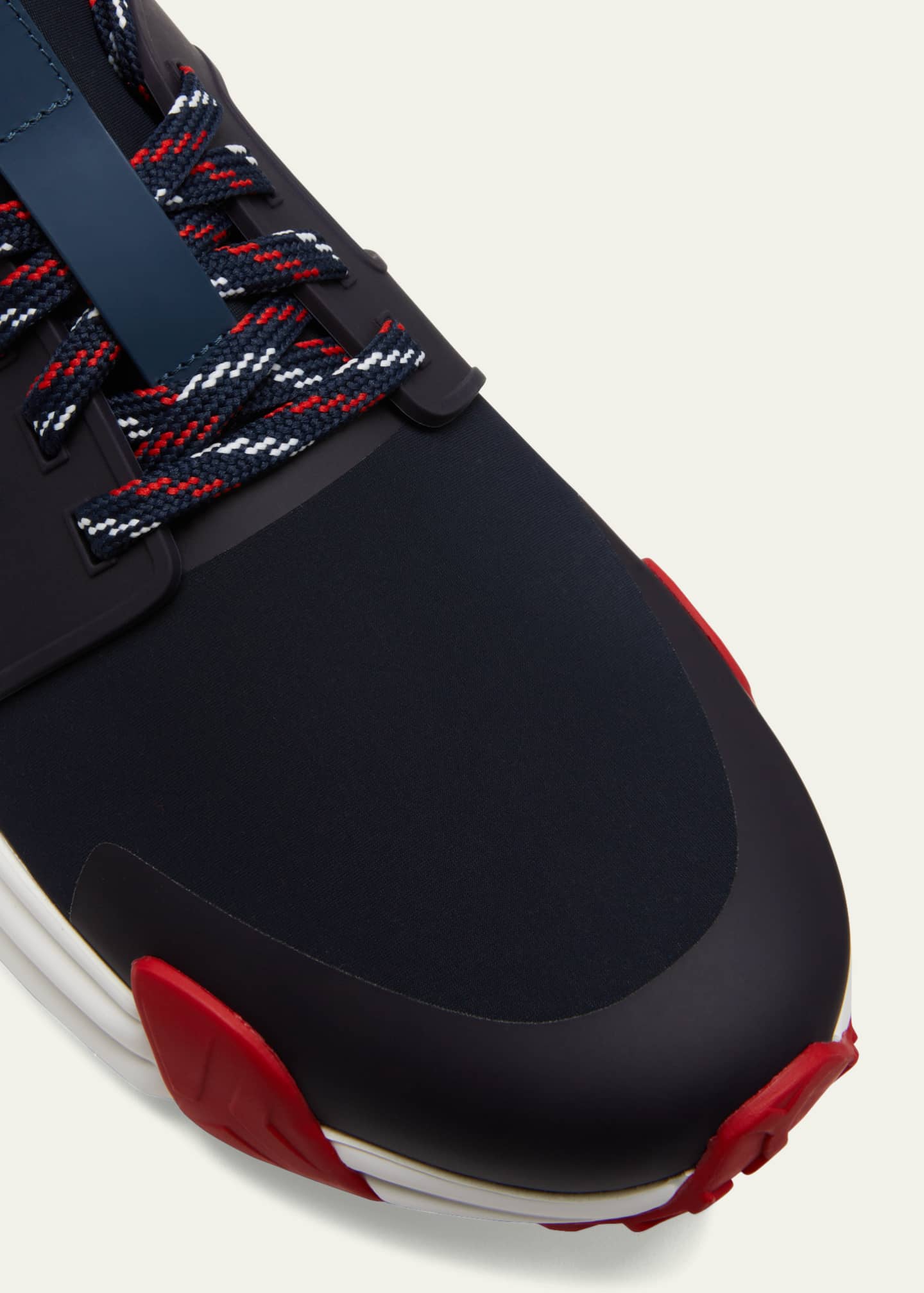 Moncler Men's Lunarove Nylon Low-Top Sneakers - Bergdorf Goodman