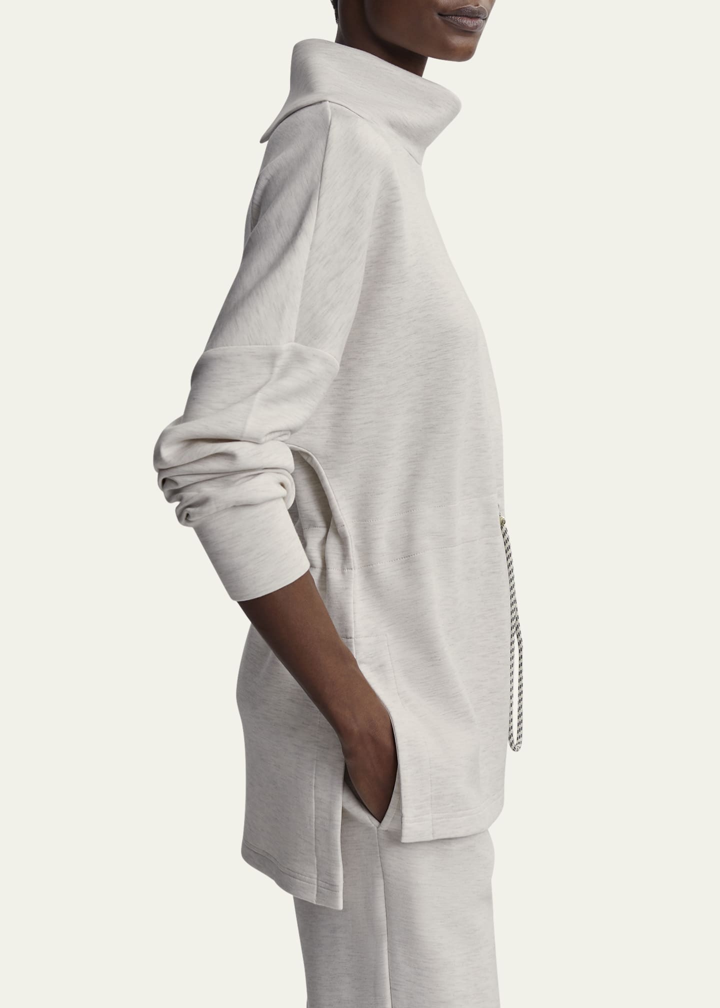 Freya Turtleneck Sweatshirt - Thumbnail 3
