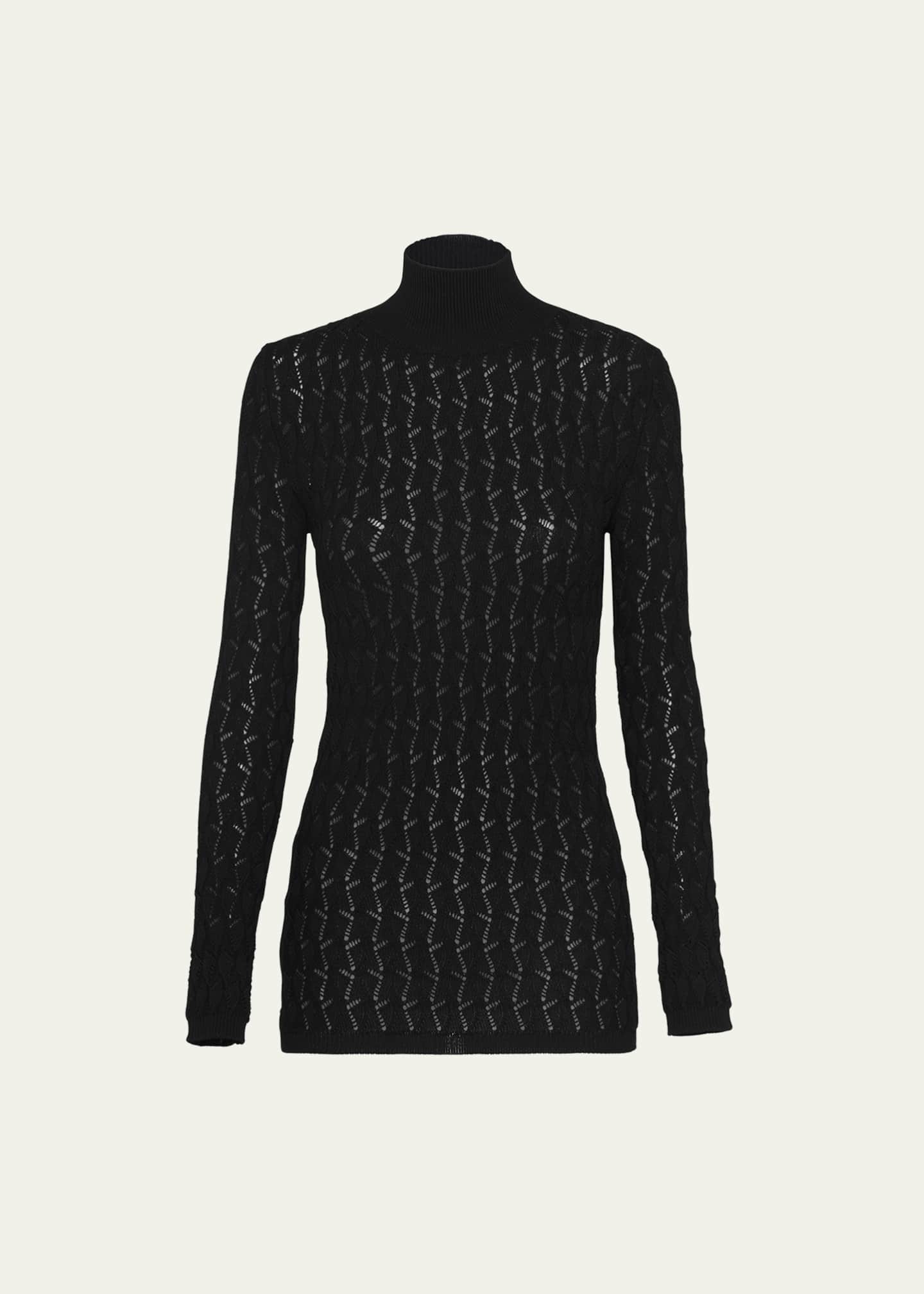 Cotton knit turtleneck sweater new arrivals