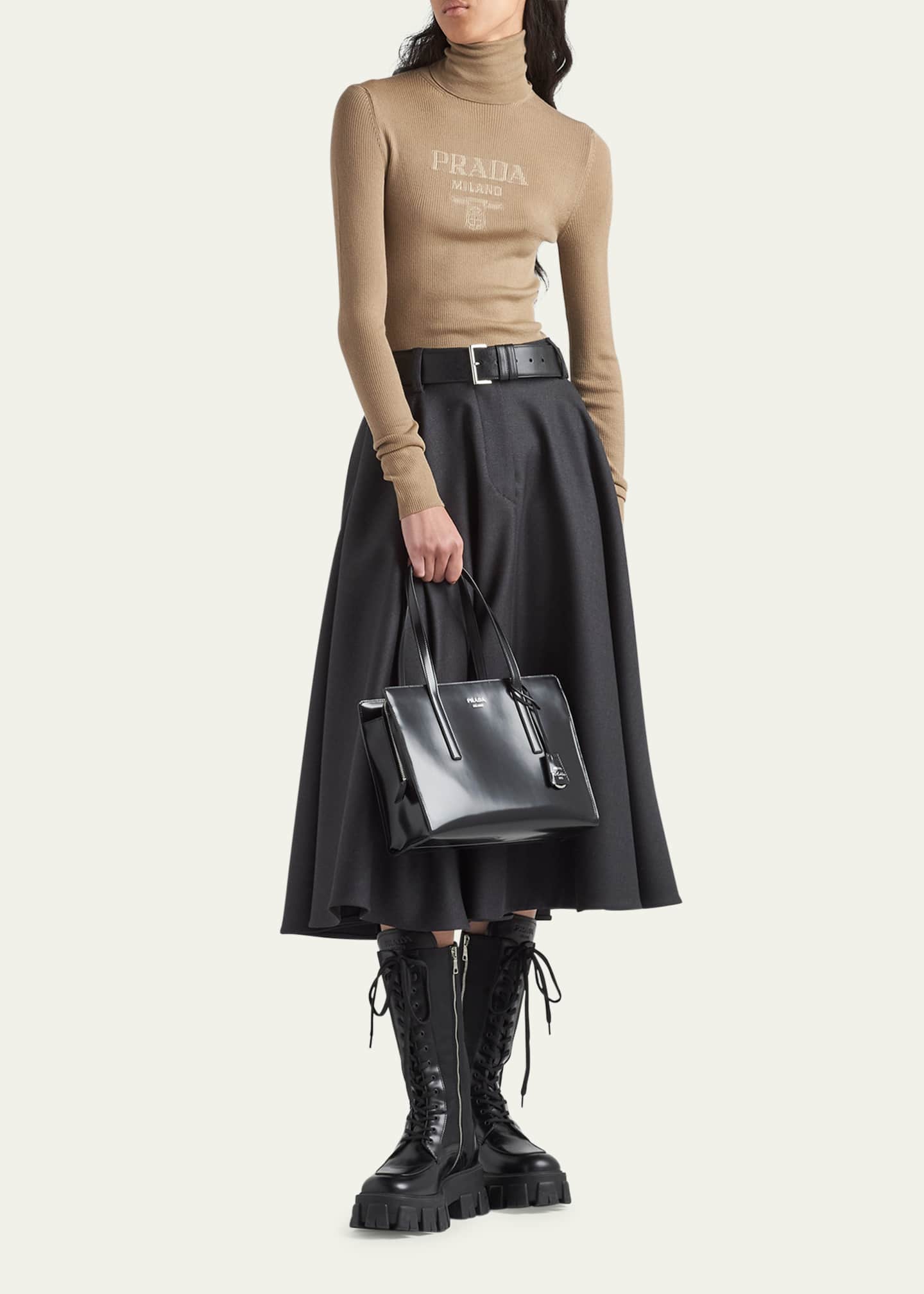 Prada intarsia sales