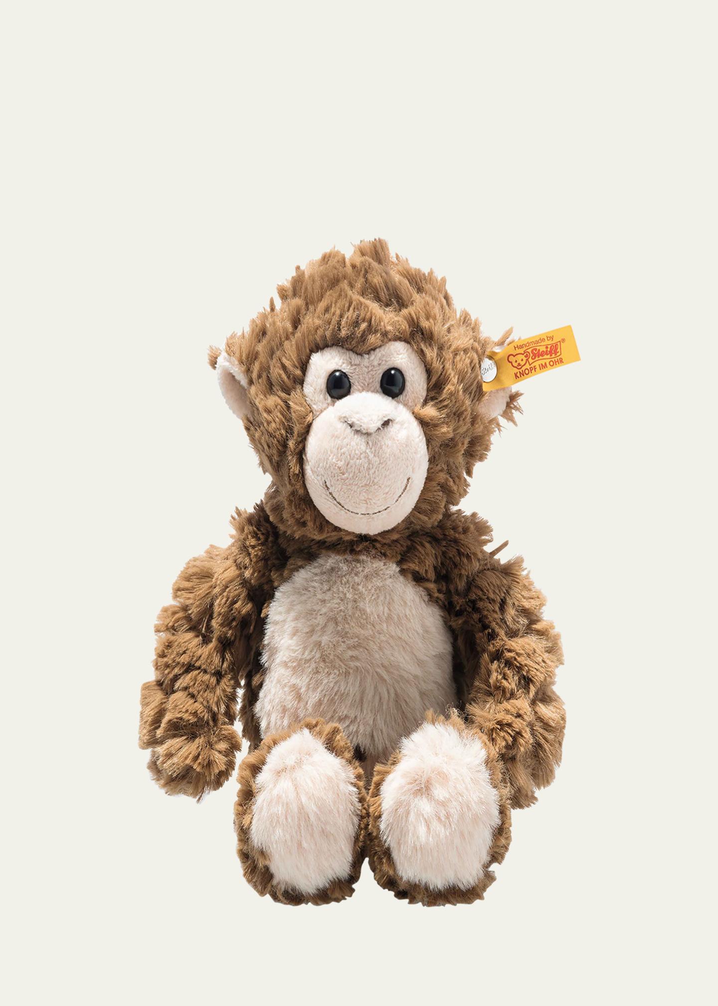 Steiff Scimmia Bodo In Peluche Marrone - 19 Cm - Edizione Da Collezione