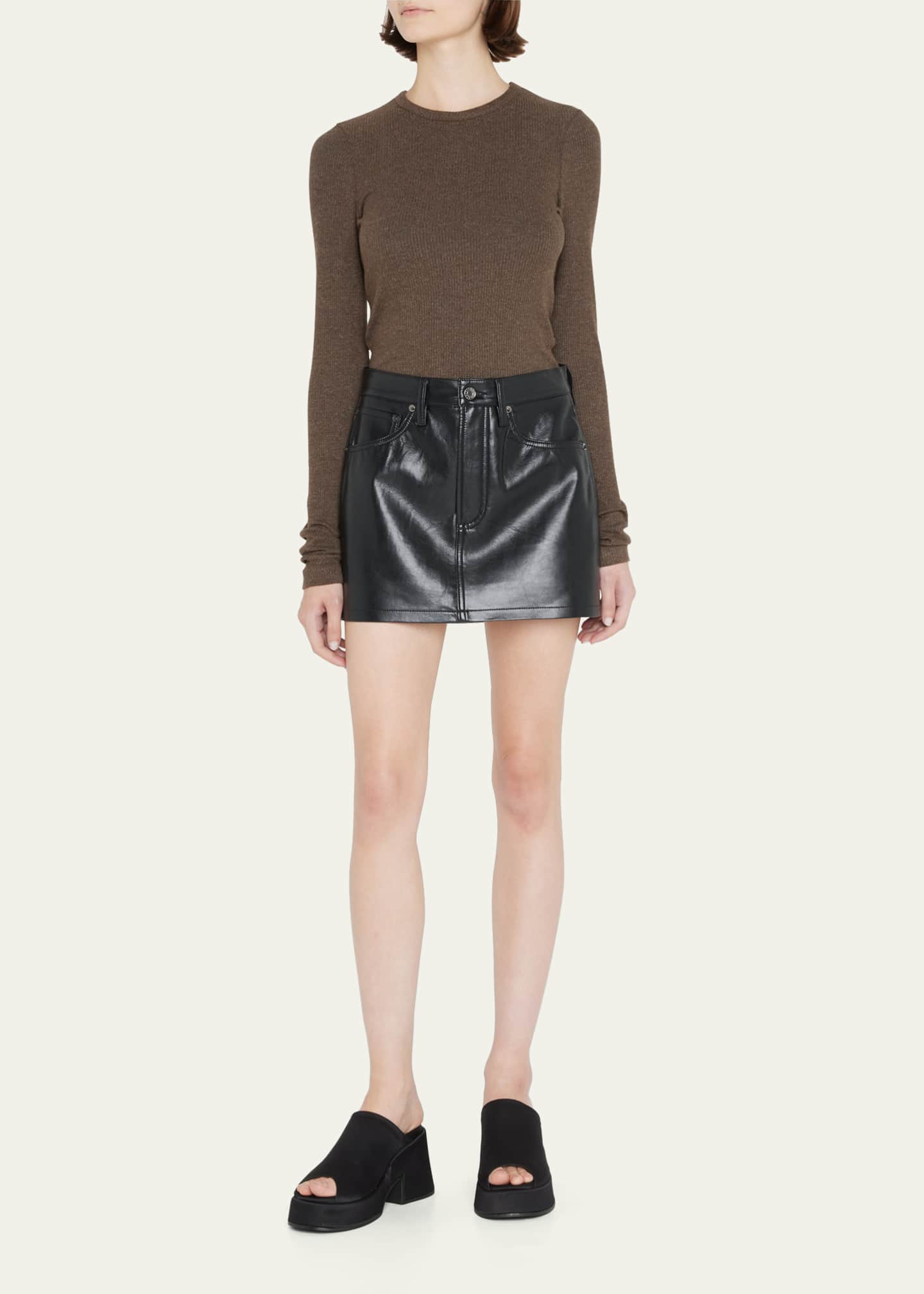 agolde-liv-recycled-leather-mini-skirt-bergdorf-goodman