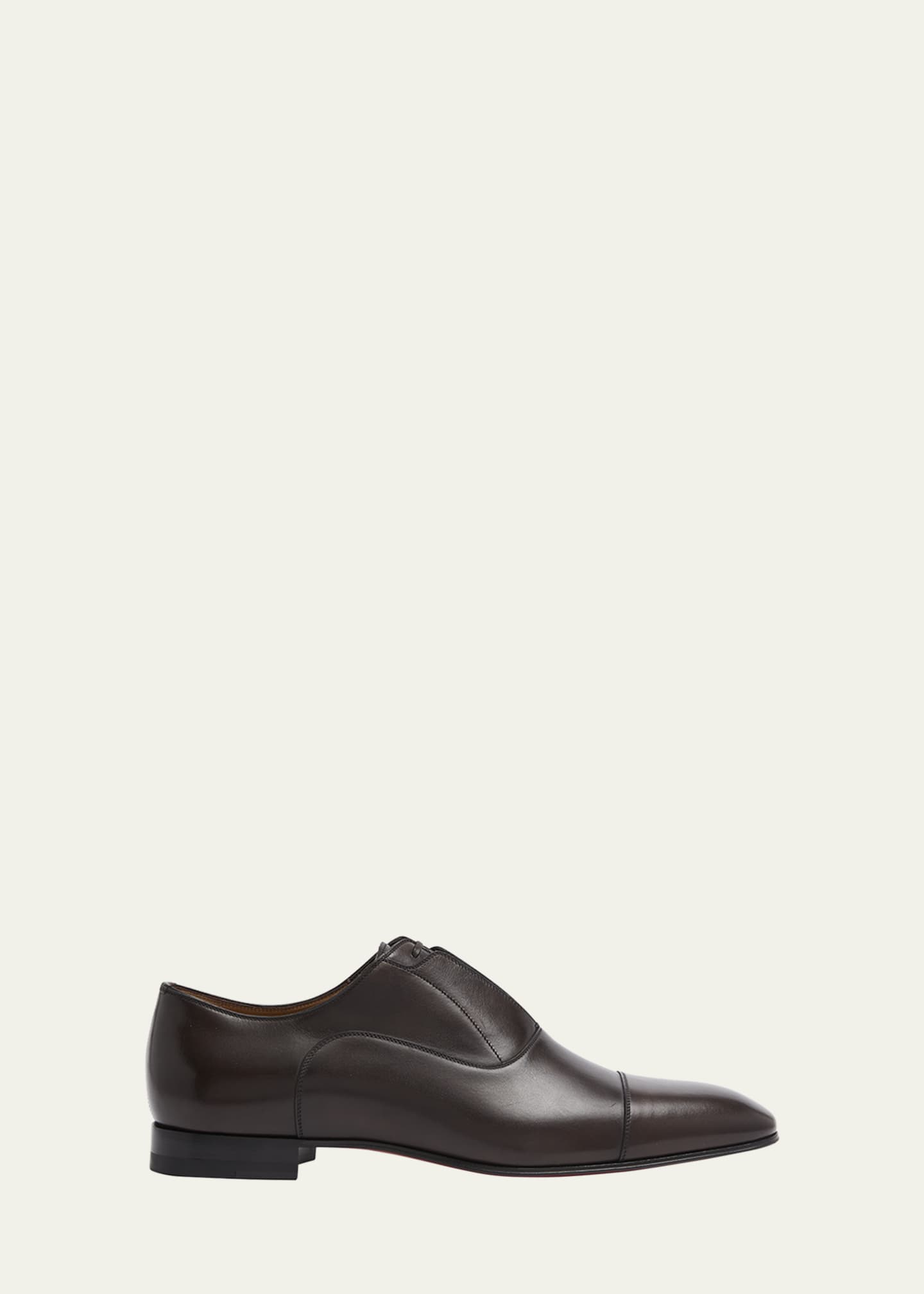 Christian Louboutin Men's Greghost Leather Oxfords - Bergdorf Goodman