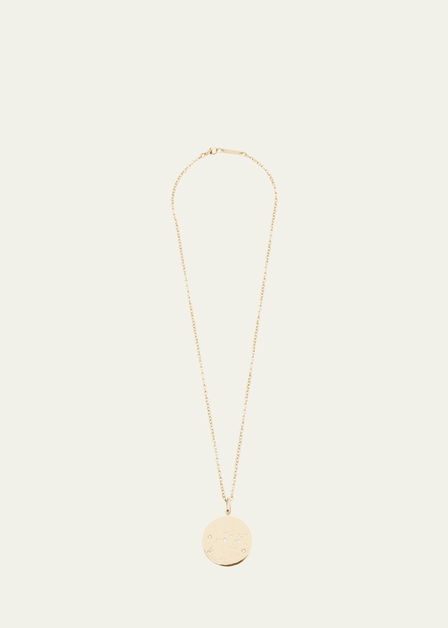 Verdura Zodiac Pendant Necklace, Sagittarius Image 3 of 4
