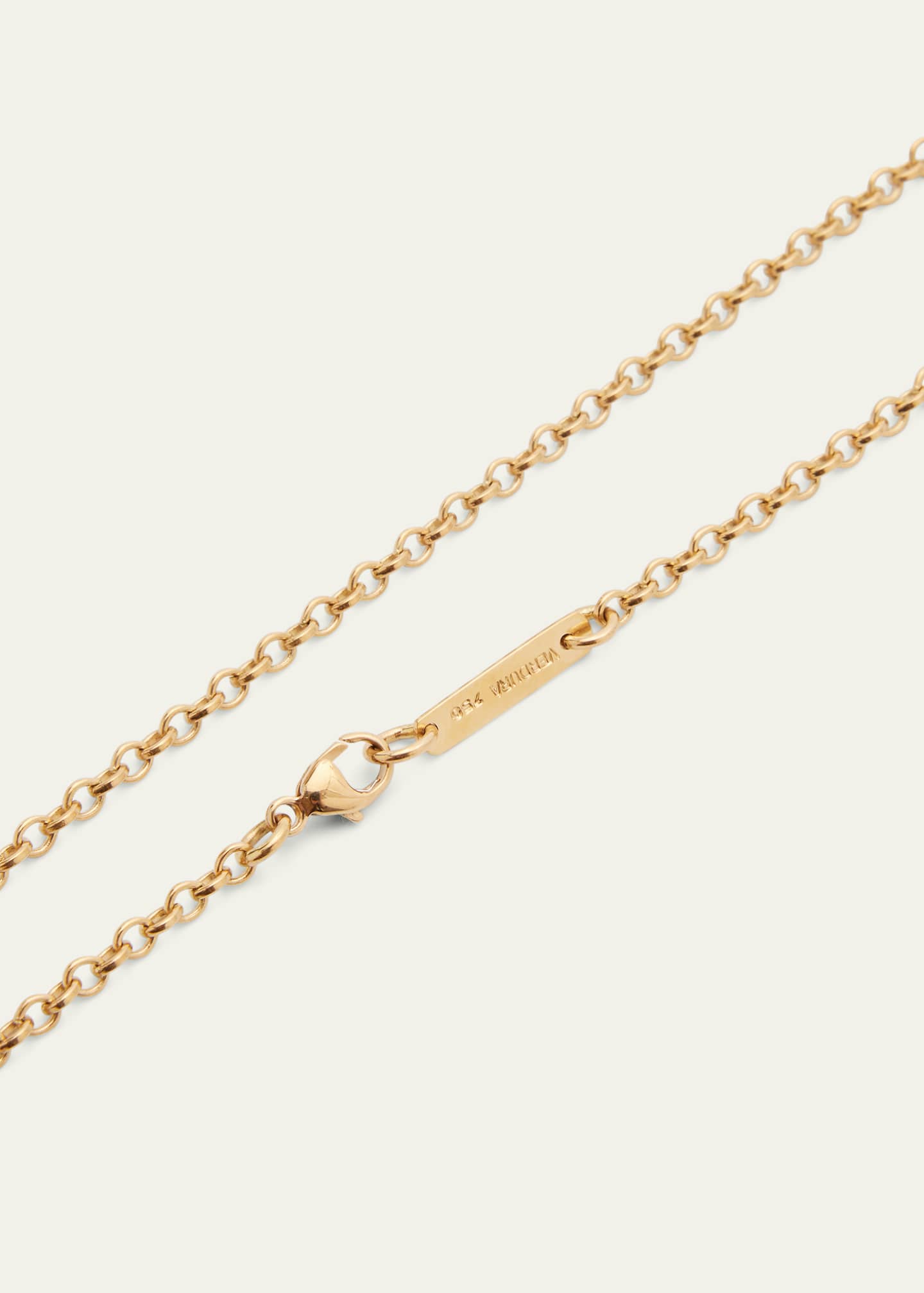 Verdura Zodiac Pendant Necklace, Libra Image 4 of 4