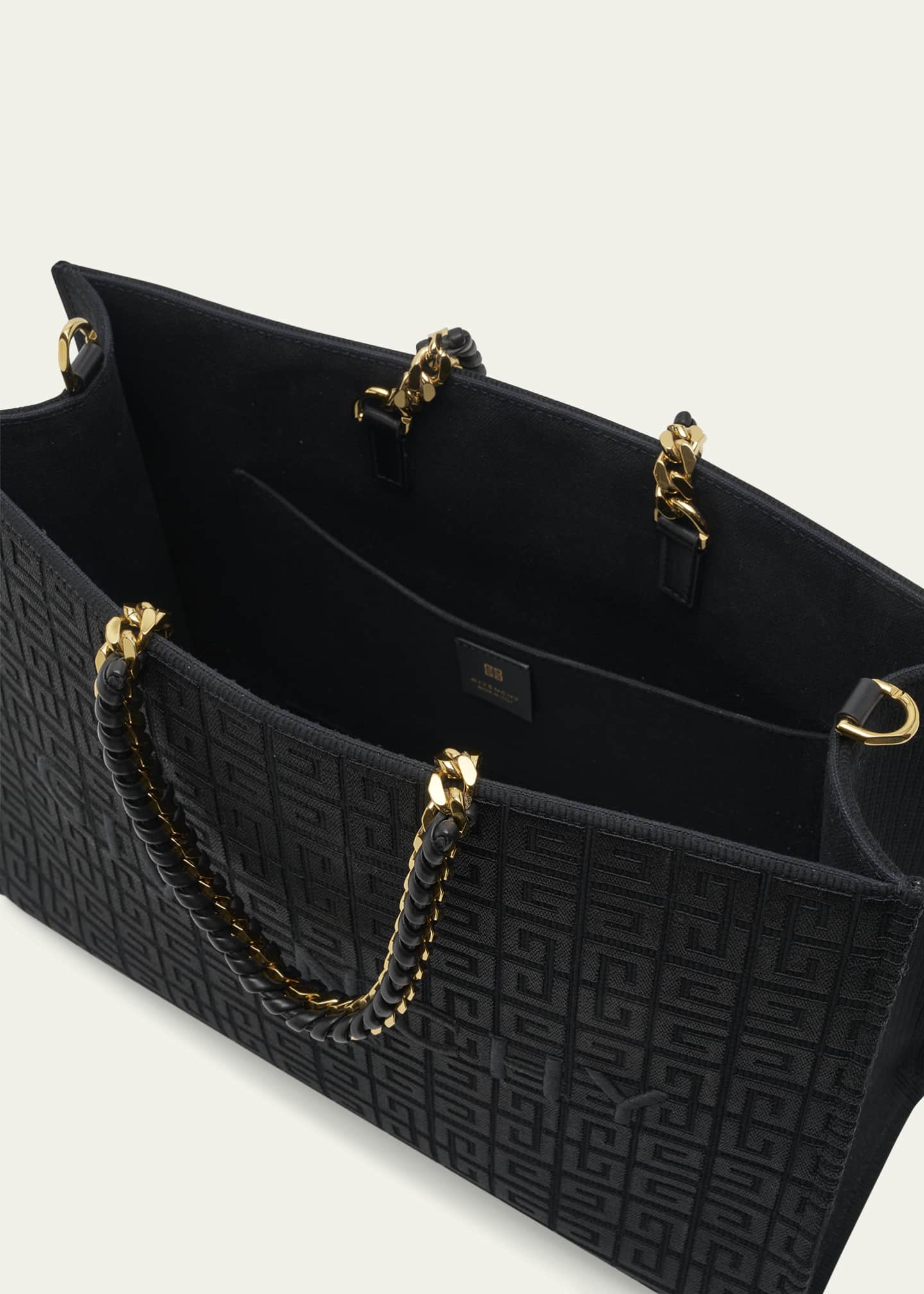 Givenchy G-Tote Medium Shopping Bag in 4G Logo Canvas with