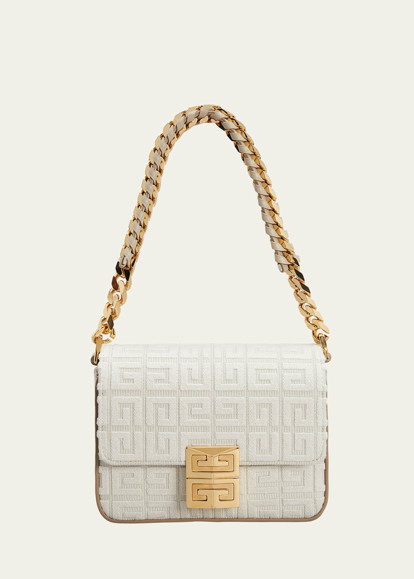 Givenchy Small 4G Crossbody Bag with Woven Chain - Bergdorf Goodman