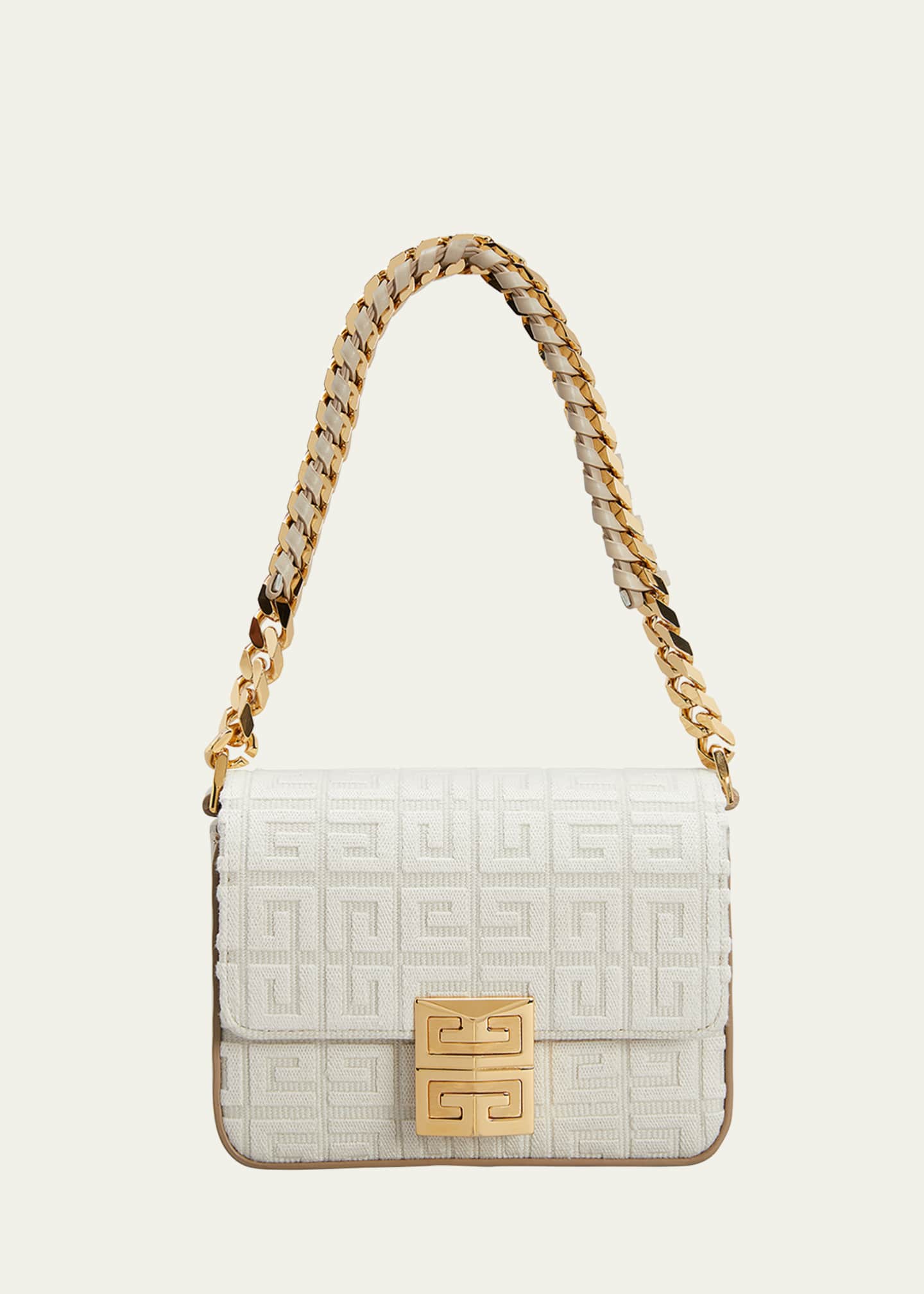 Givenchy Small 4G Crossbody Bag with Woven Chain Bergdorf Goodman