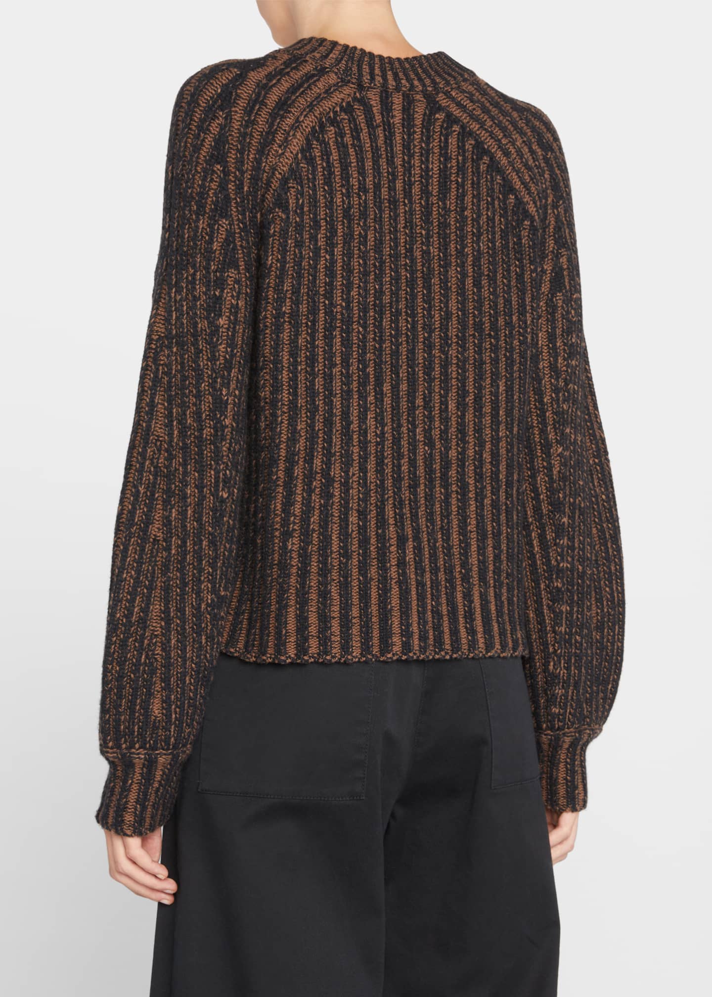 Proenza Schouler Women's Label Fluffy Knit Cardigan Green Size Small