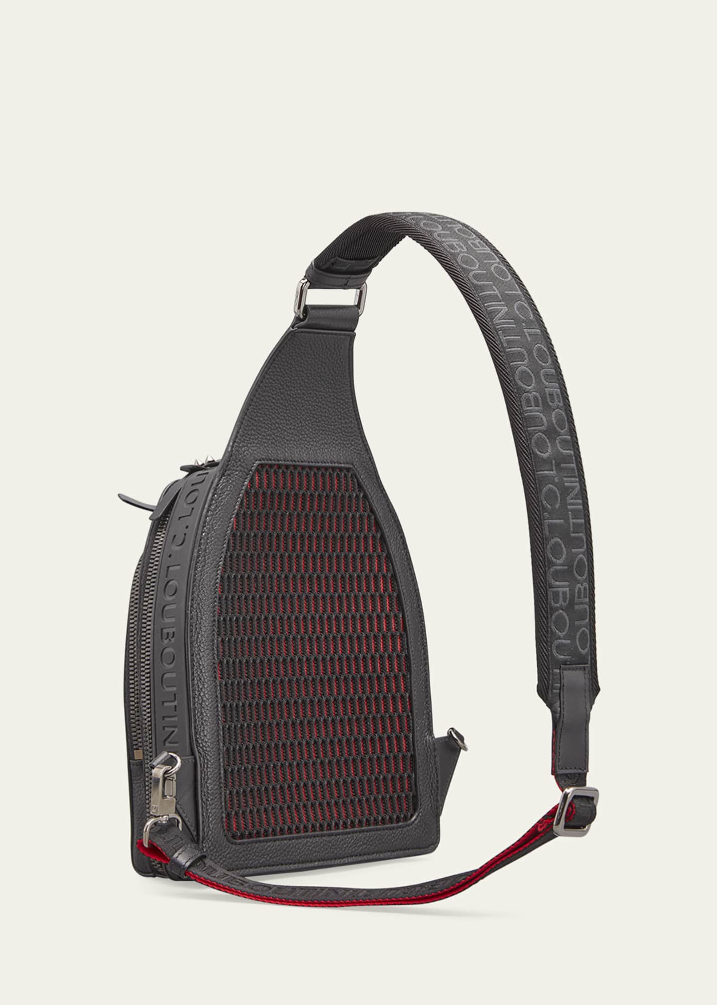 Christian Louboutin Men s Loubifunk Spike Sling Bag