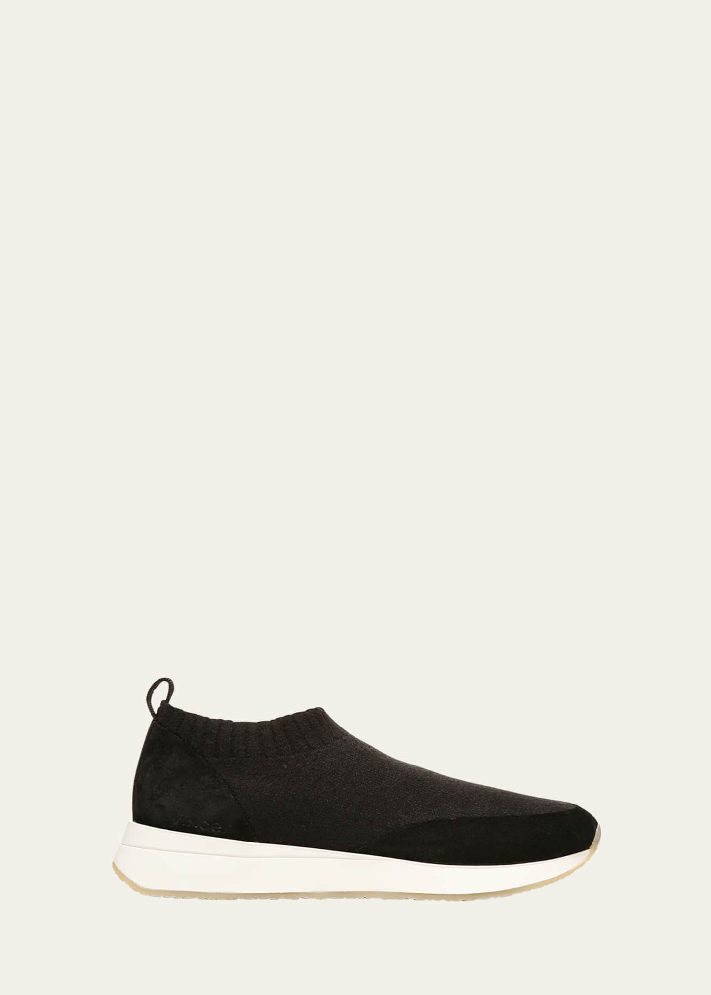 Vince women's black sneakers discount