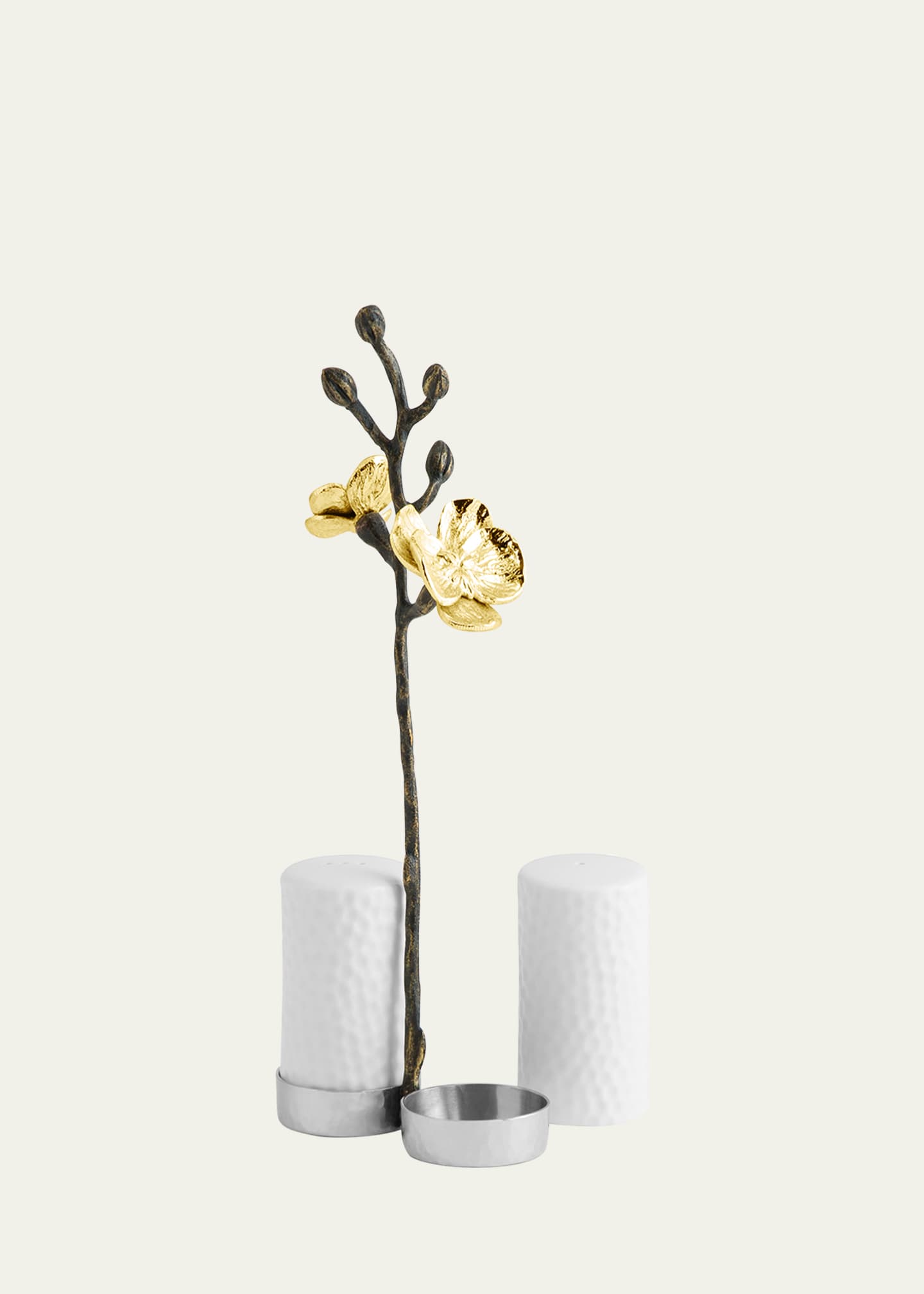 Michael Aram Gold Orchid Salt and Pepper Set Image 2 of 4