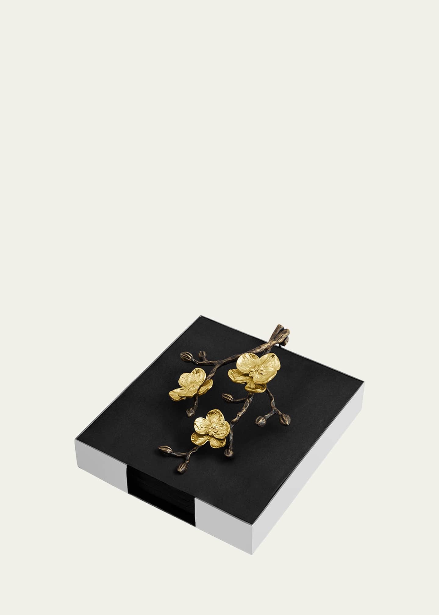 Michael Aram Gold Orchid Dinner Napkin Holder Image 1 of 4