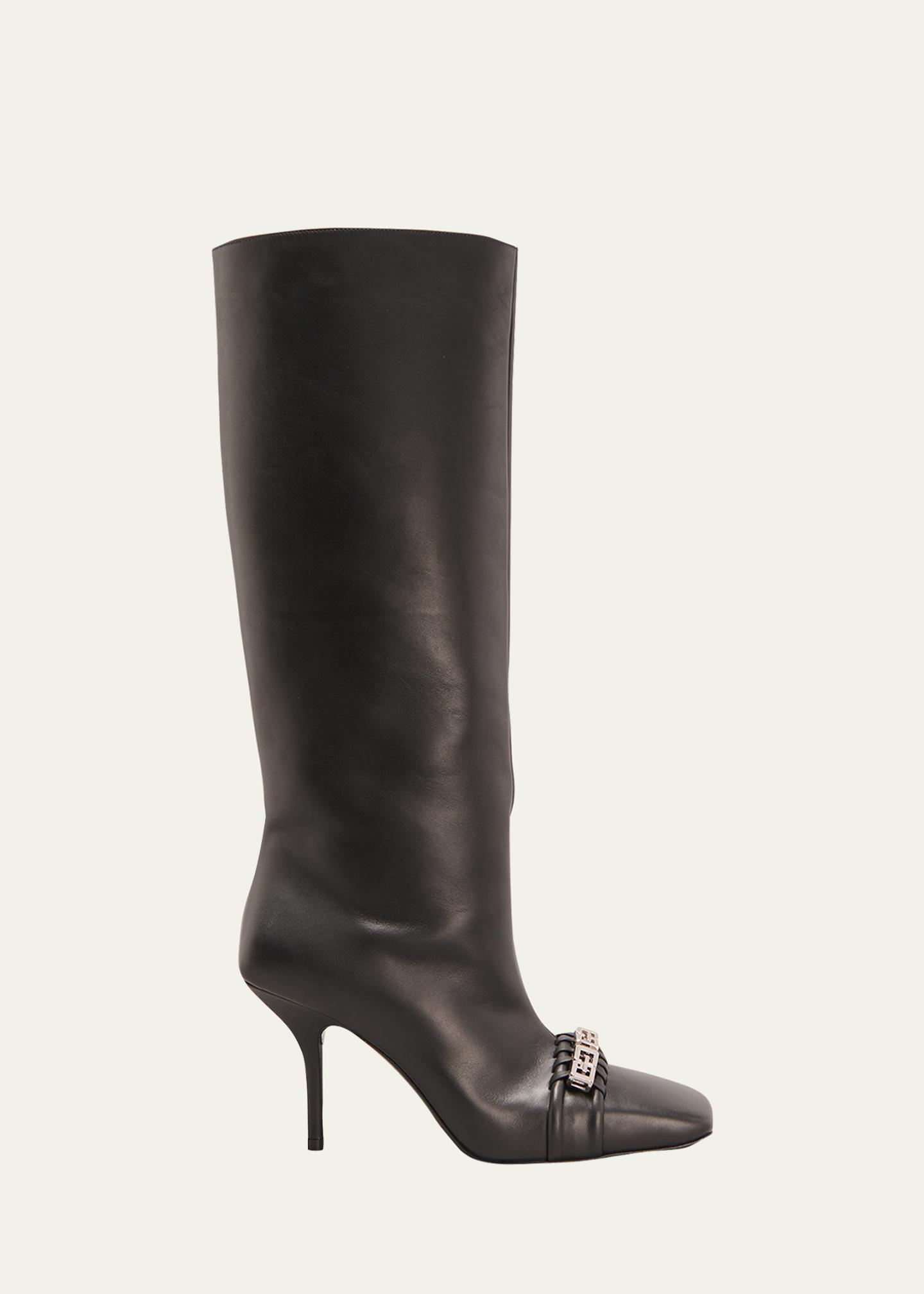 Givenchy Gold Chain Boots : Luxury Shark Lock Collection for Women – VIQK