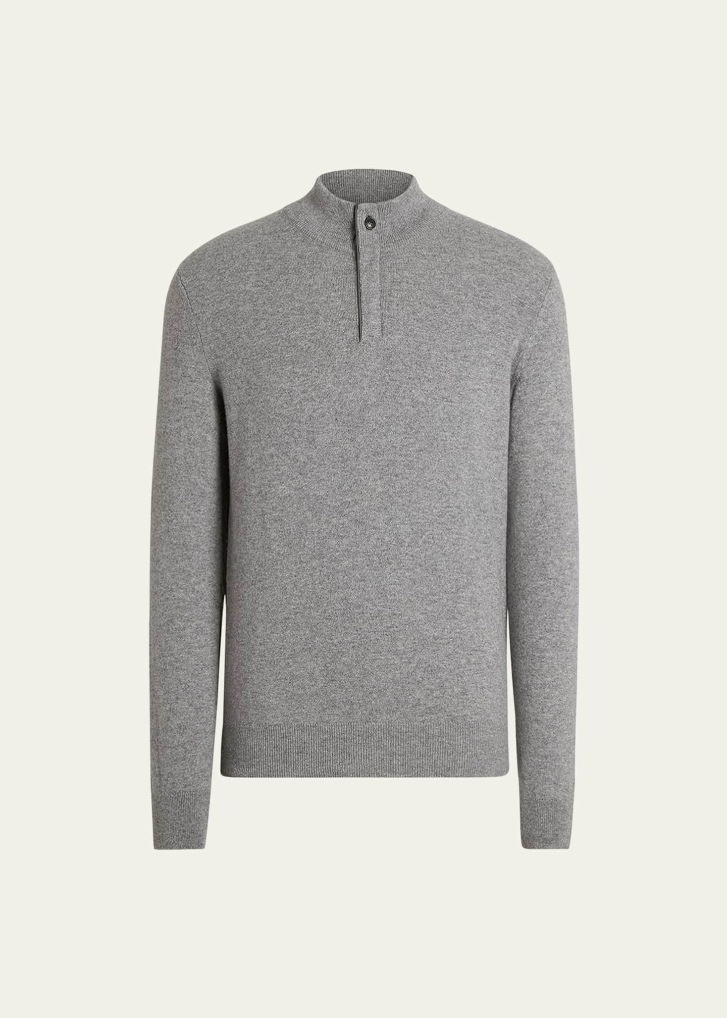 Mens cashmere quarter zip shop