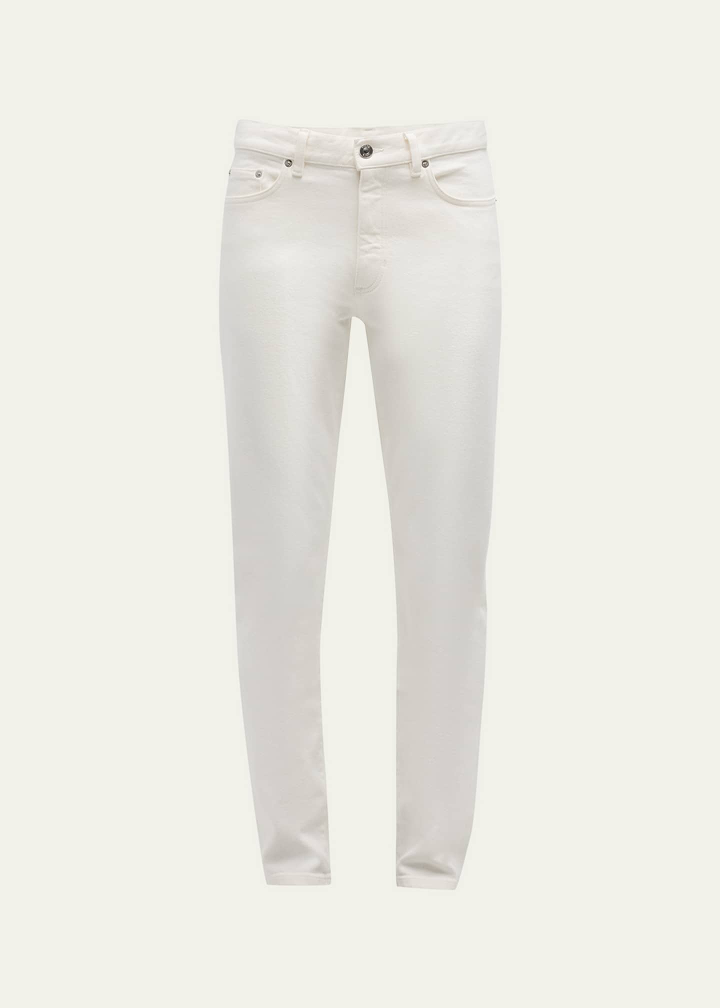 ZEGNA Men's 5-Pocket Solid Denim Jeans Image 1 of 5