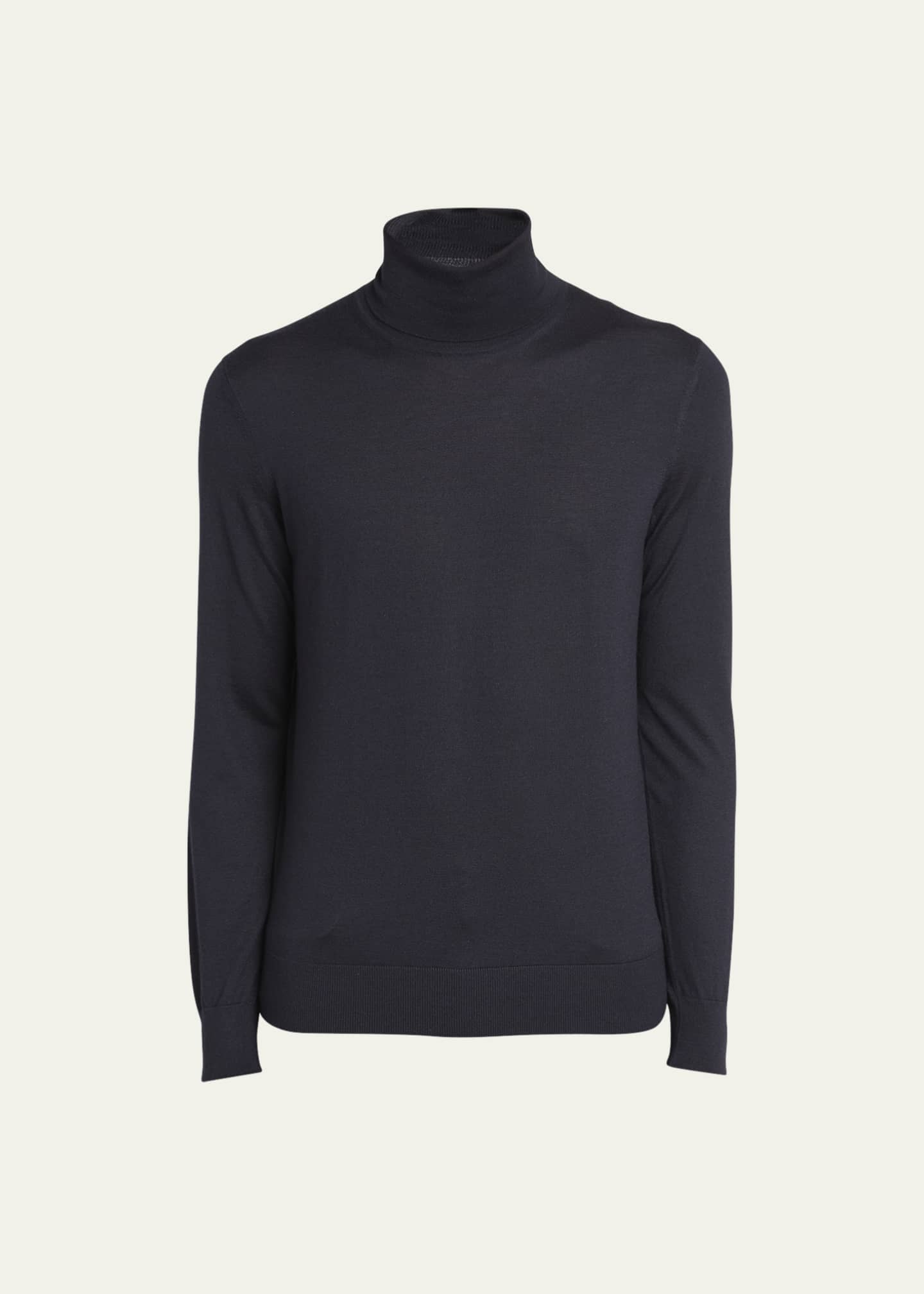 Silk turtleneck mens deals