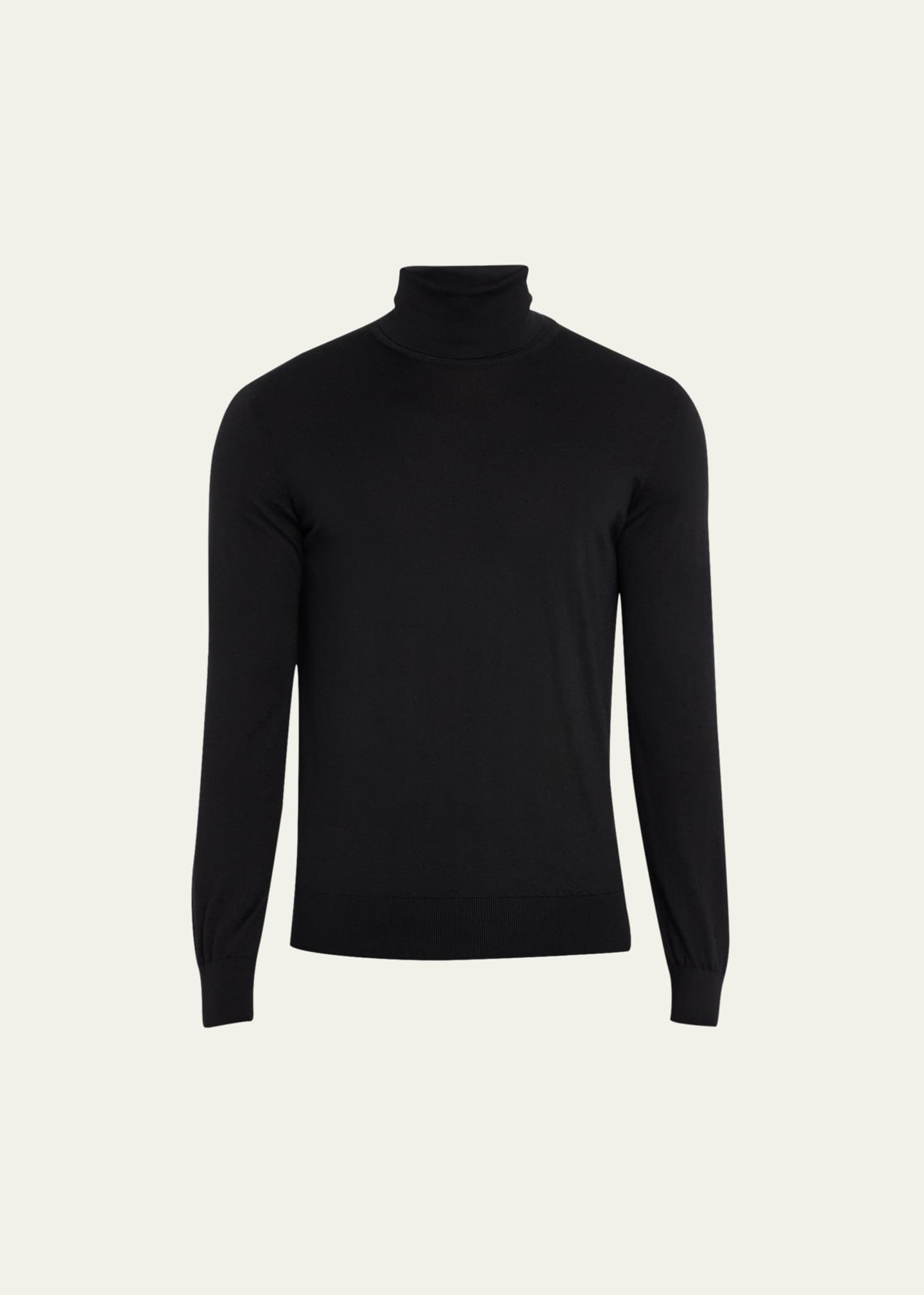 Men's silk turtleneck sweaters on sale