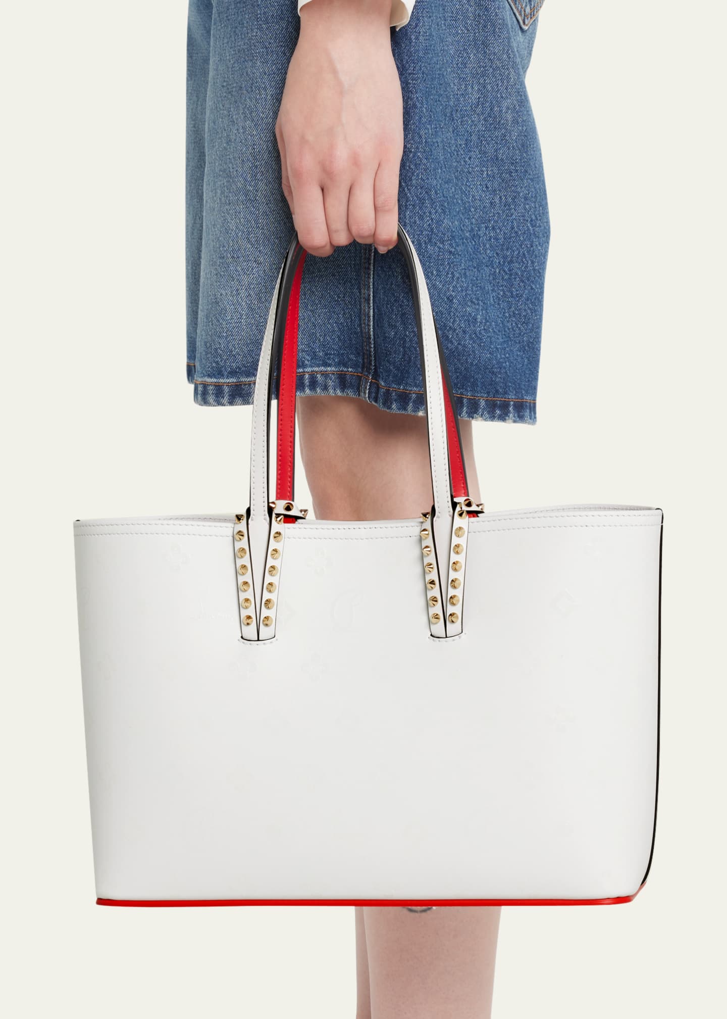 Christian Louboutin Cabata Small Loubinthesky-Print Tote Bag - Bergdorf