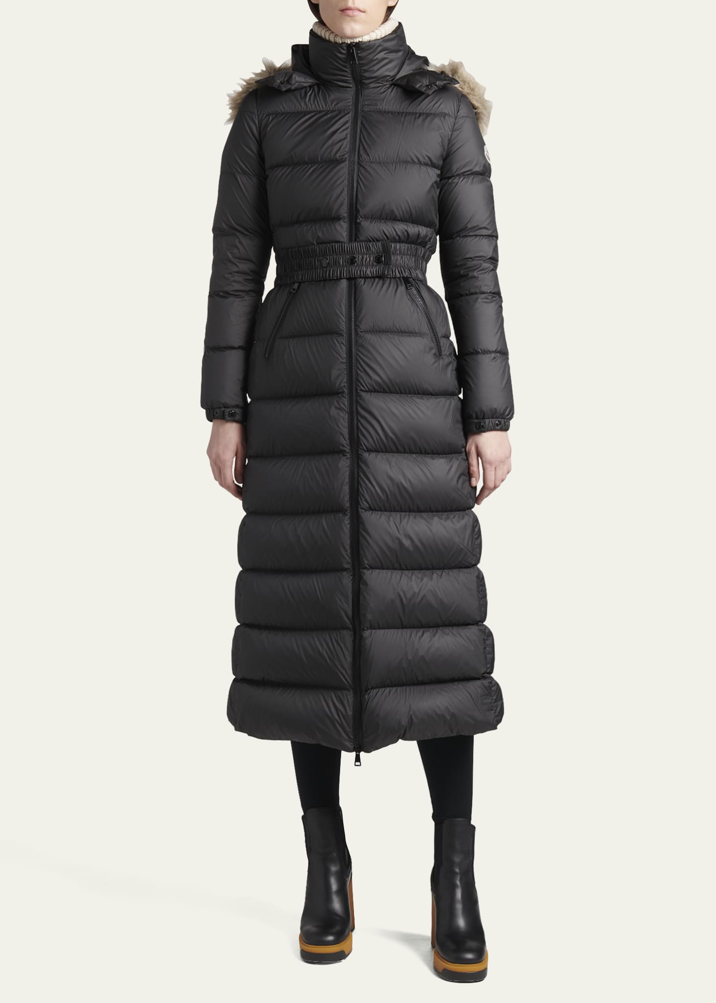 Moncler Fudson Long Puffer Coat