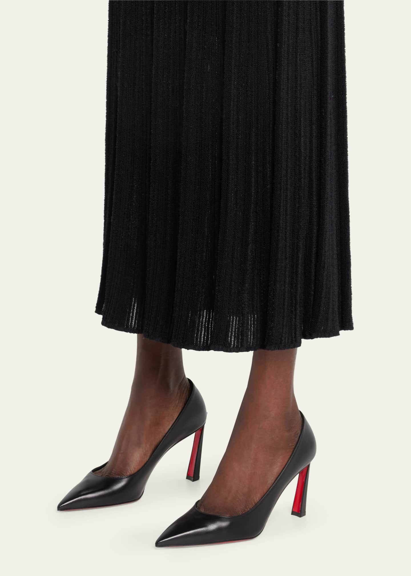 Christian Louboutin Condora Leather Red Sole Pumps - Bergdorf Goodman