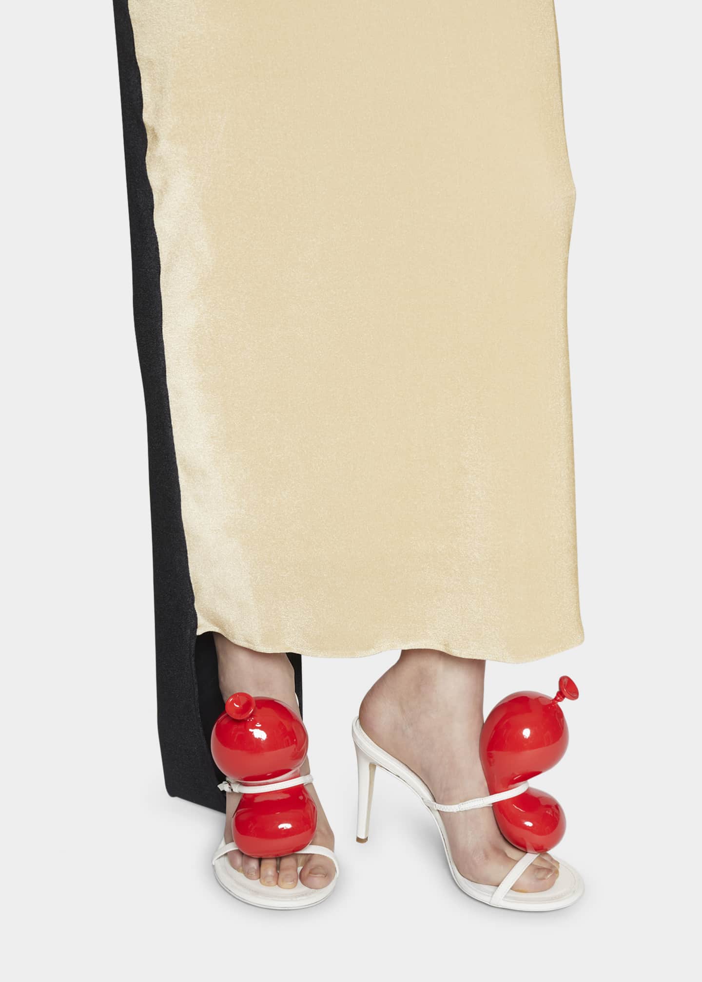 Loewe Balloon Lambskin Slide Sandals Bergdorf Goodman